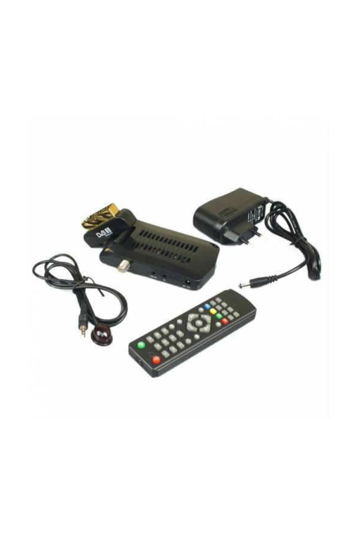 Scart Girişli Uyumlu Mini Uydu Alıcısı Böcek Tüplü Tv Kanalları Hazır Yüklü