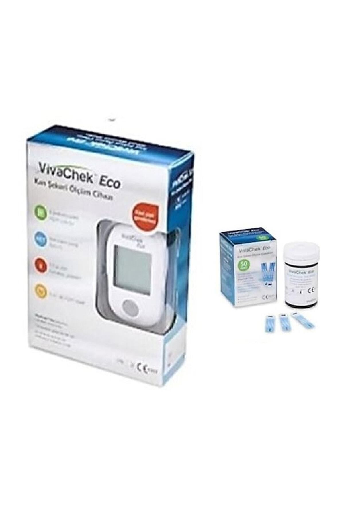 Şeker Ölçüm Cihazı + 50 Strip