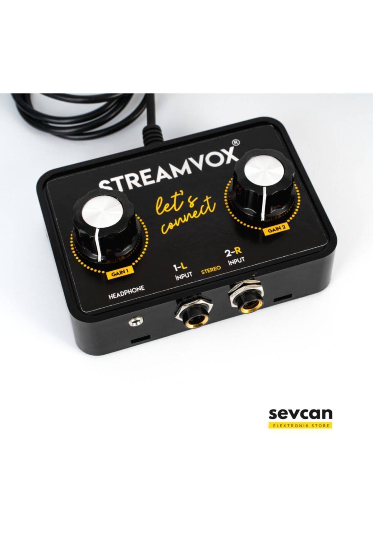 Streamvox St1 G Stereo Input Canlı Yayın Sinyal Kablosu