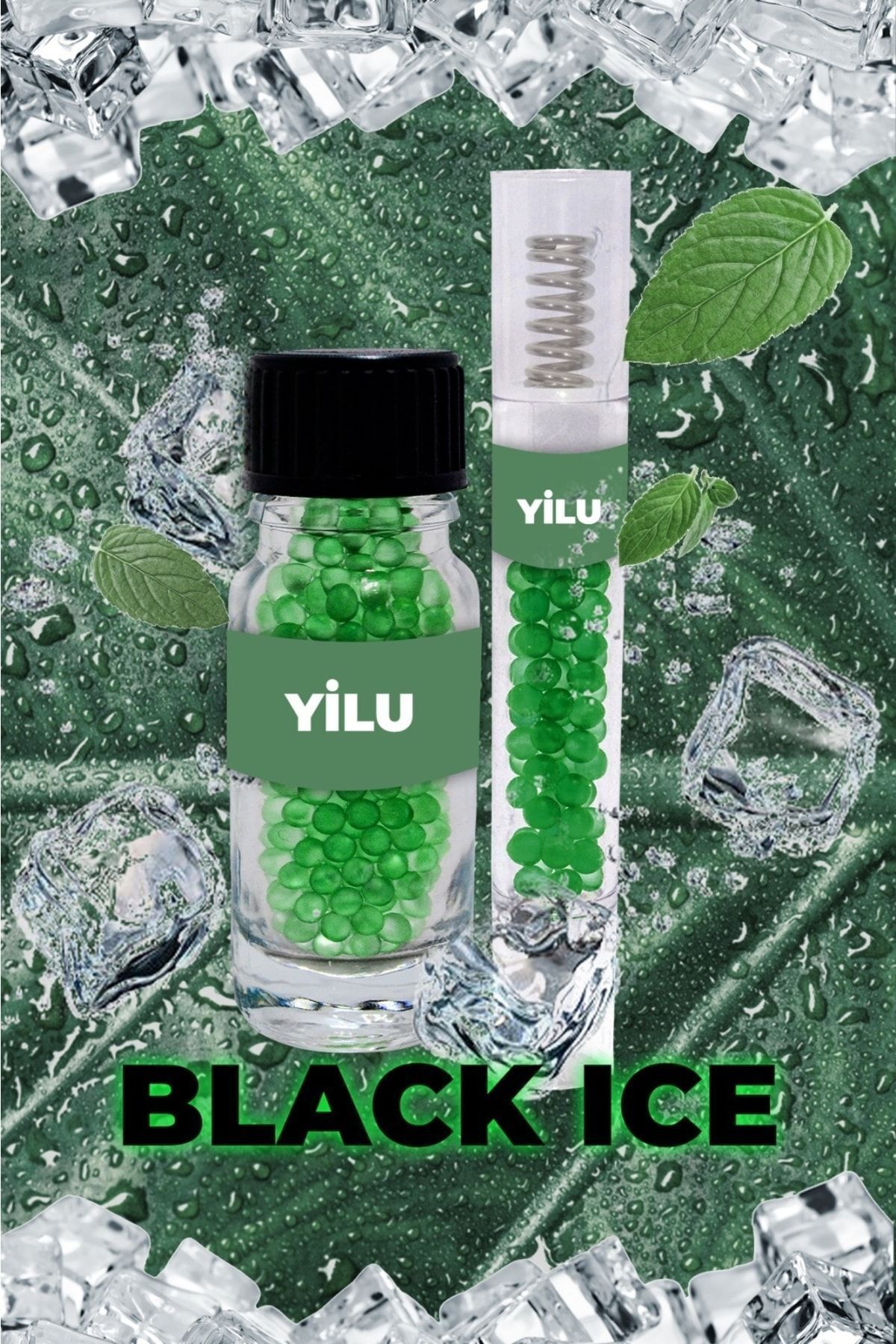 Mentol Topu 1000 Adet Black Ice Aplicatör Hediyesiyle