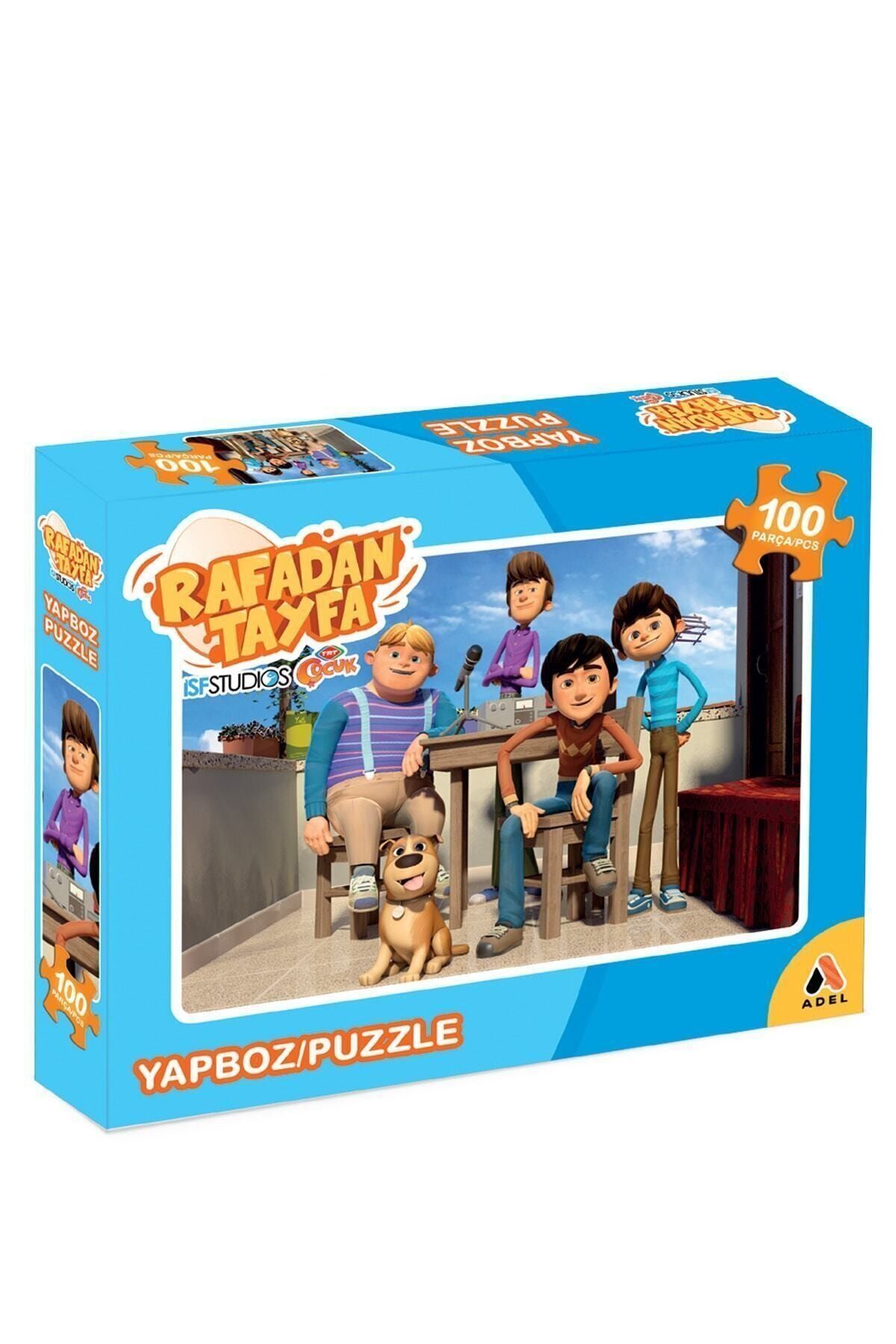 Trt Çocuk Rafadan Tayfa 100 Parça Kutulu Puzzle