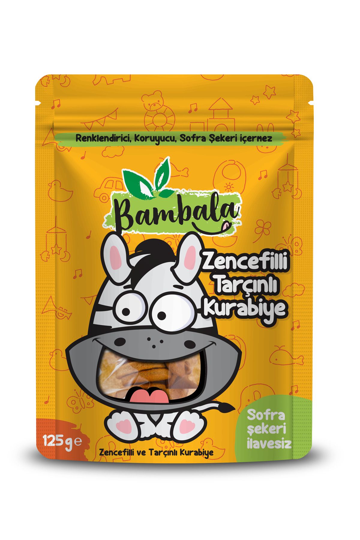 Zencefilli- Tarçınlı Kurabiyesi 125g,