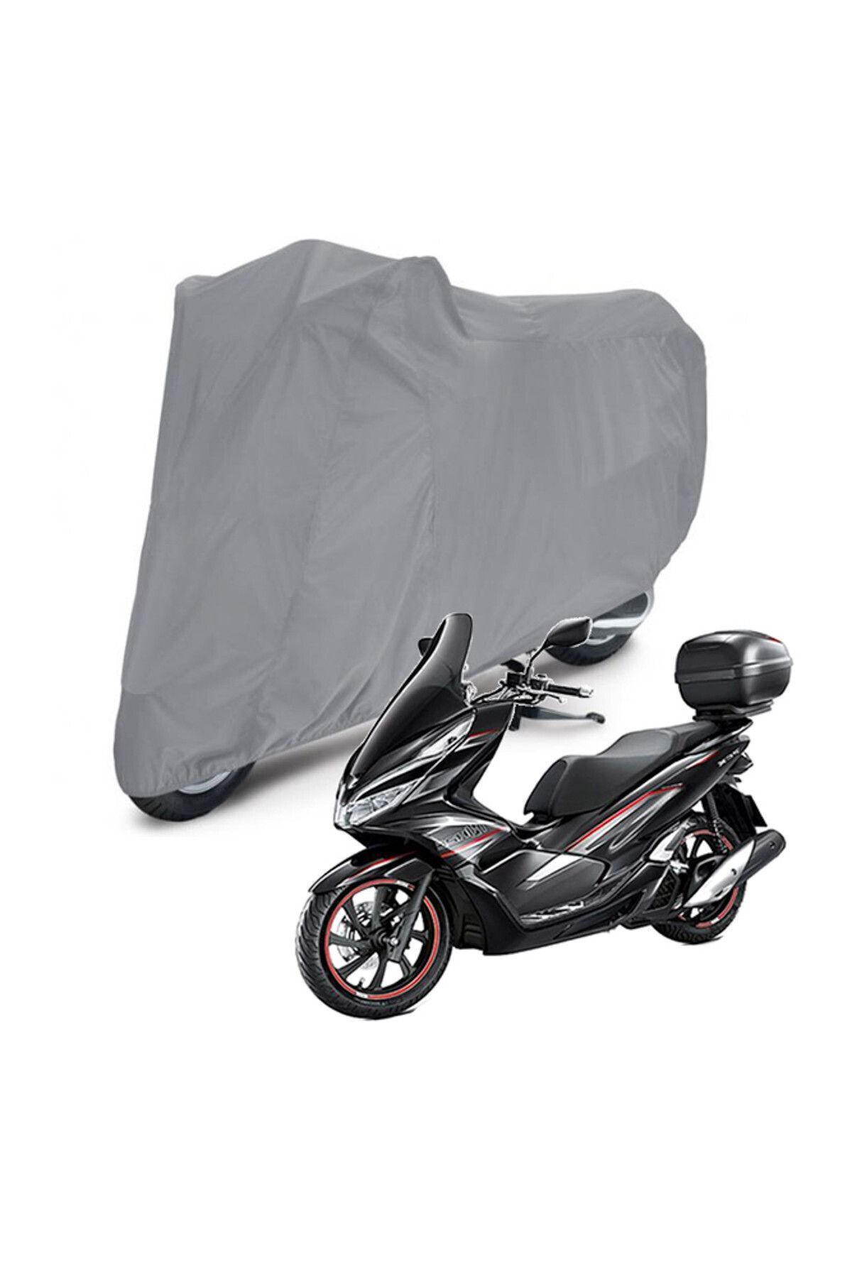 Yamaha XMAX 250 ABS  IRON MAX ARKA ÇANTA UYUMLU Motosiklet Brandası B432