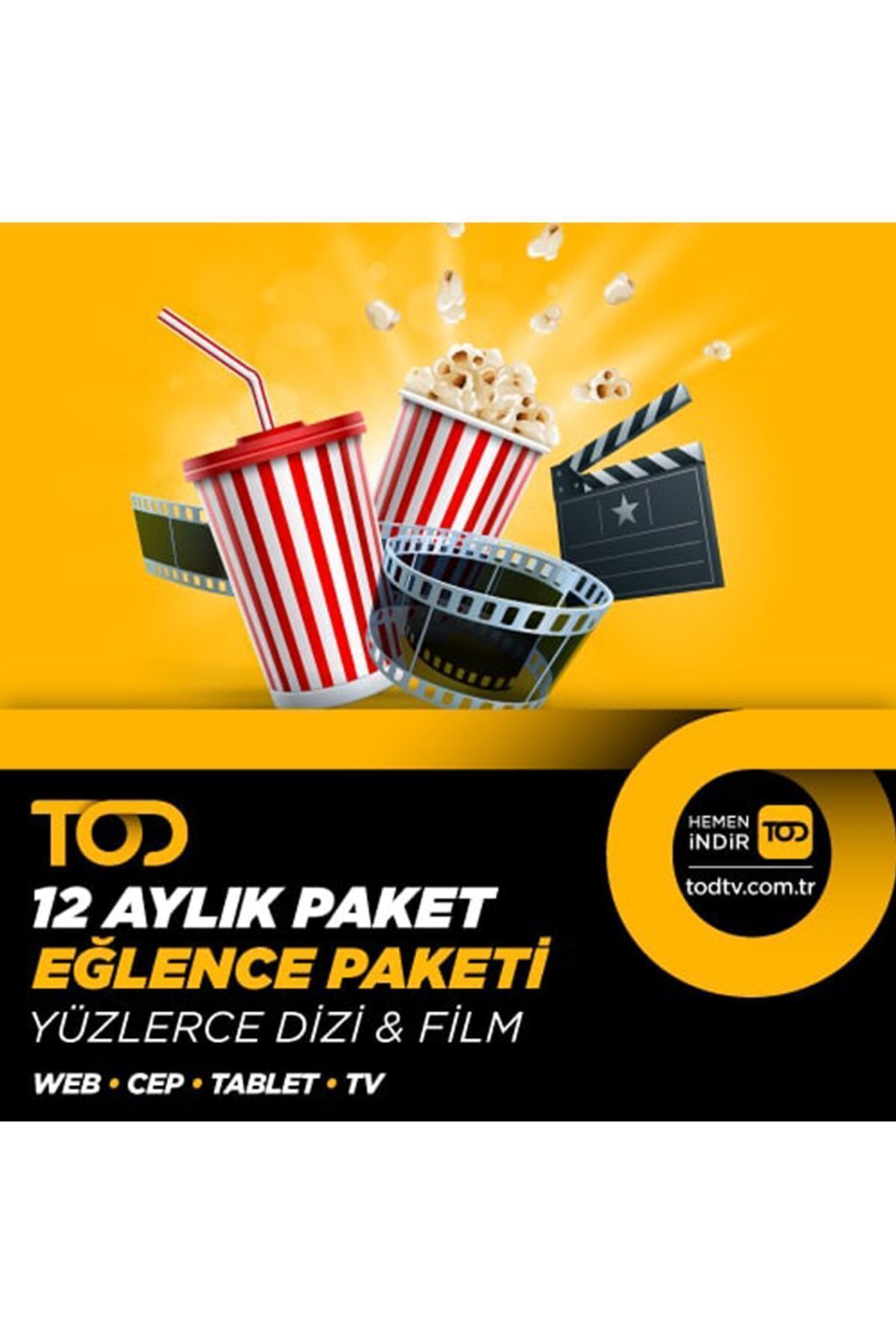 12 Aylık Eğlence Paketi 4 Ekran