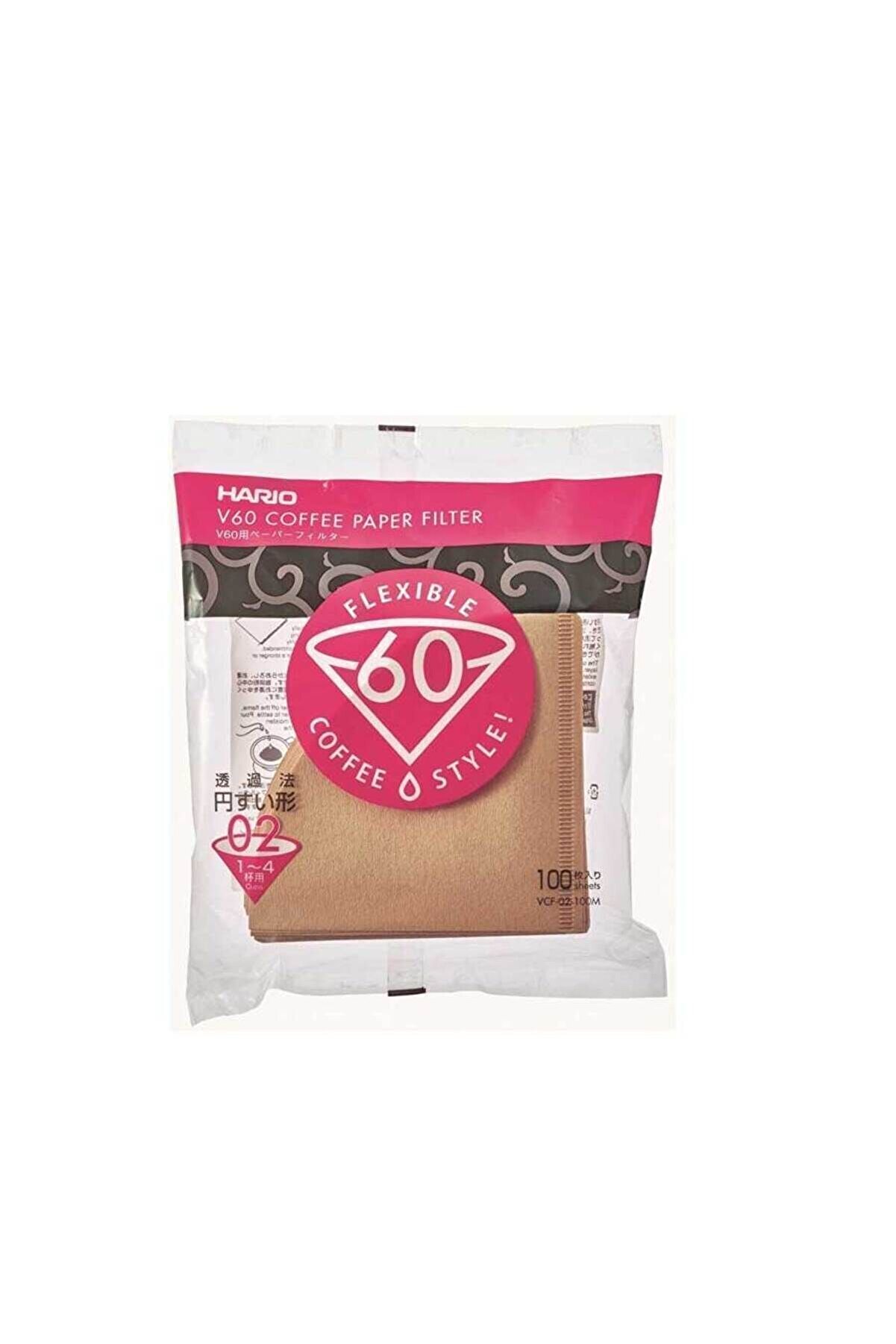 V60 02 Filtre Kahve Kağıdı 100 Adet Kahverengi