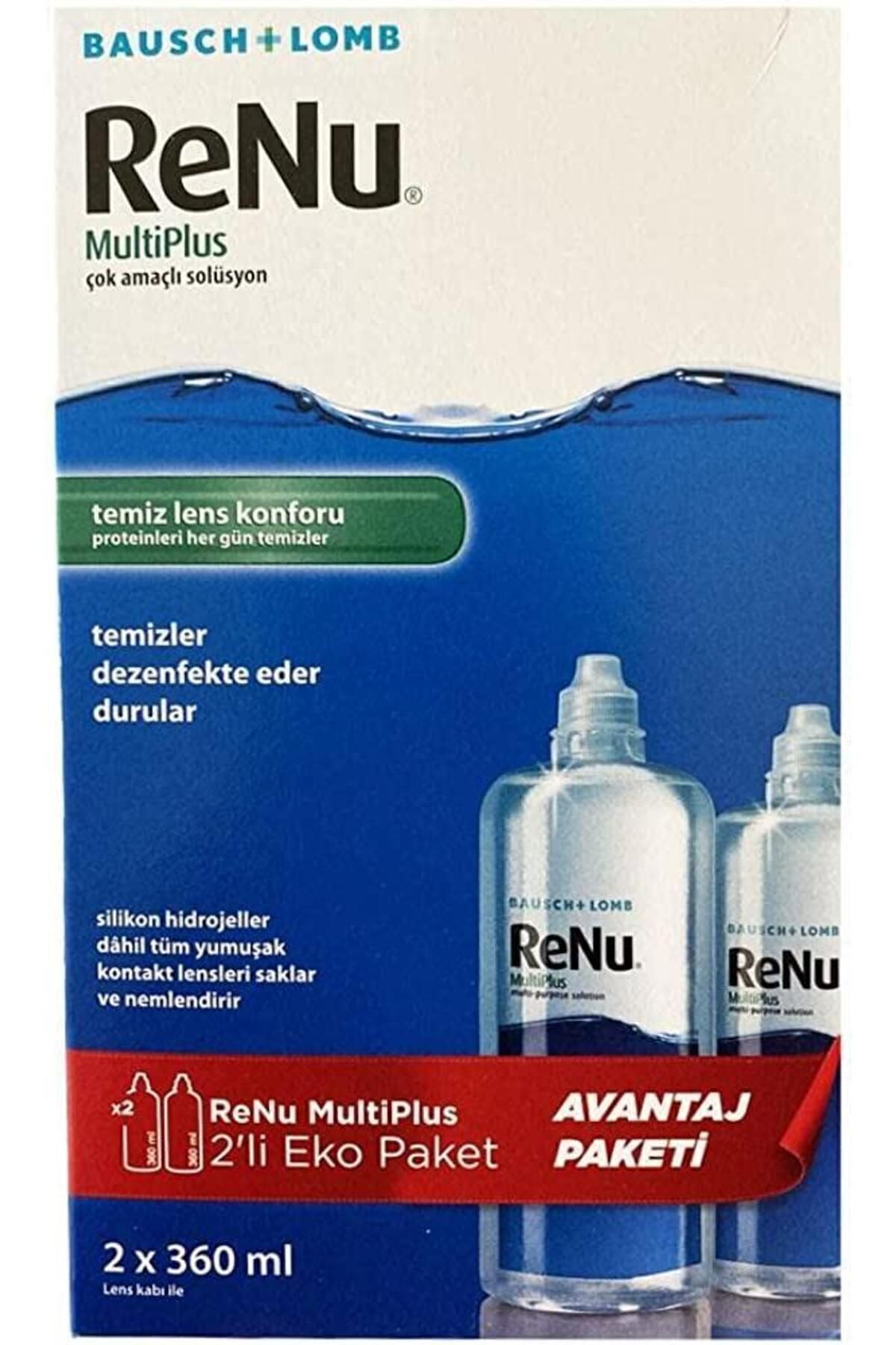 Multiplus Lens Solüsyonu 360 ml | Ikili Eko Paket