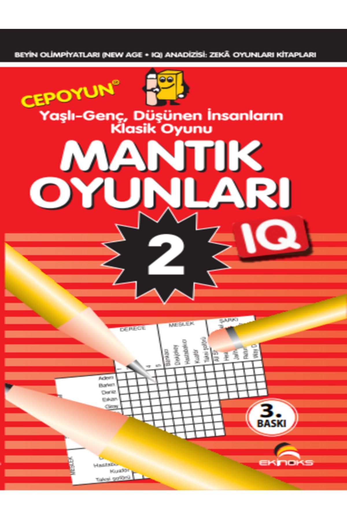 Yaş Almış–genç,tüm Insanların Akıl Dolu Zeka Oyunu Iq Mantık Oyunlar-beyin Olimpiyatları New Age.