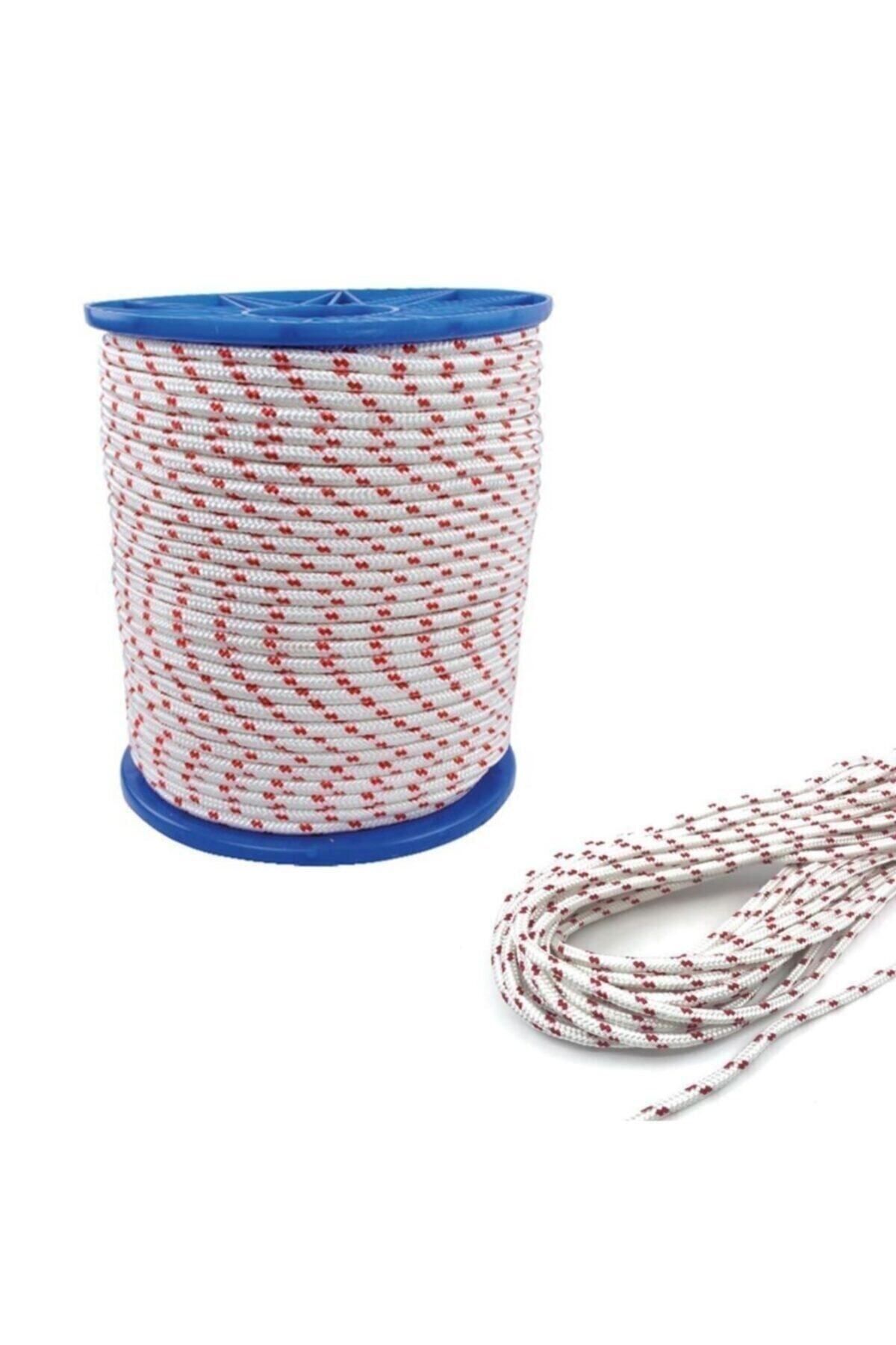 Iskota Halat Gemici Dağcı Denizci Ipi Polyester Örgü 6mm-10 Metre