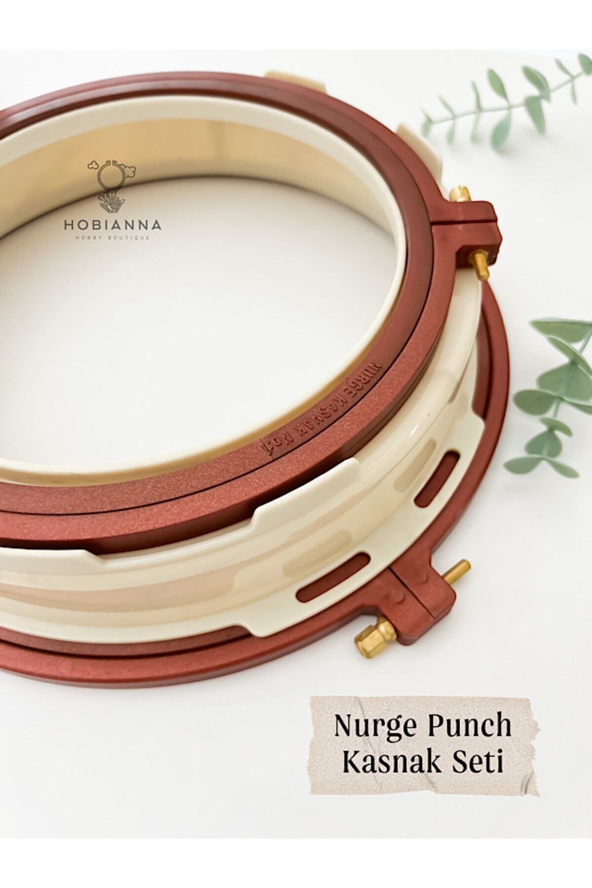 Nurge Punch (panç) Nakış Kasnak Seti