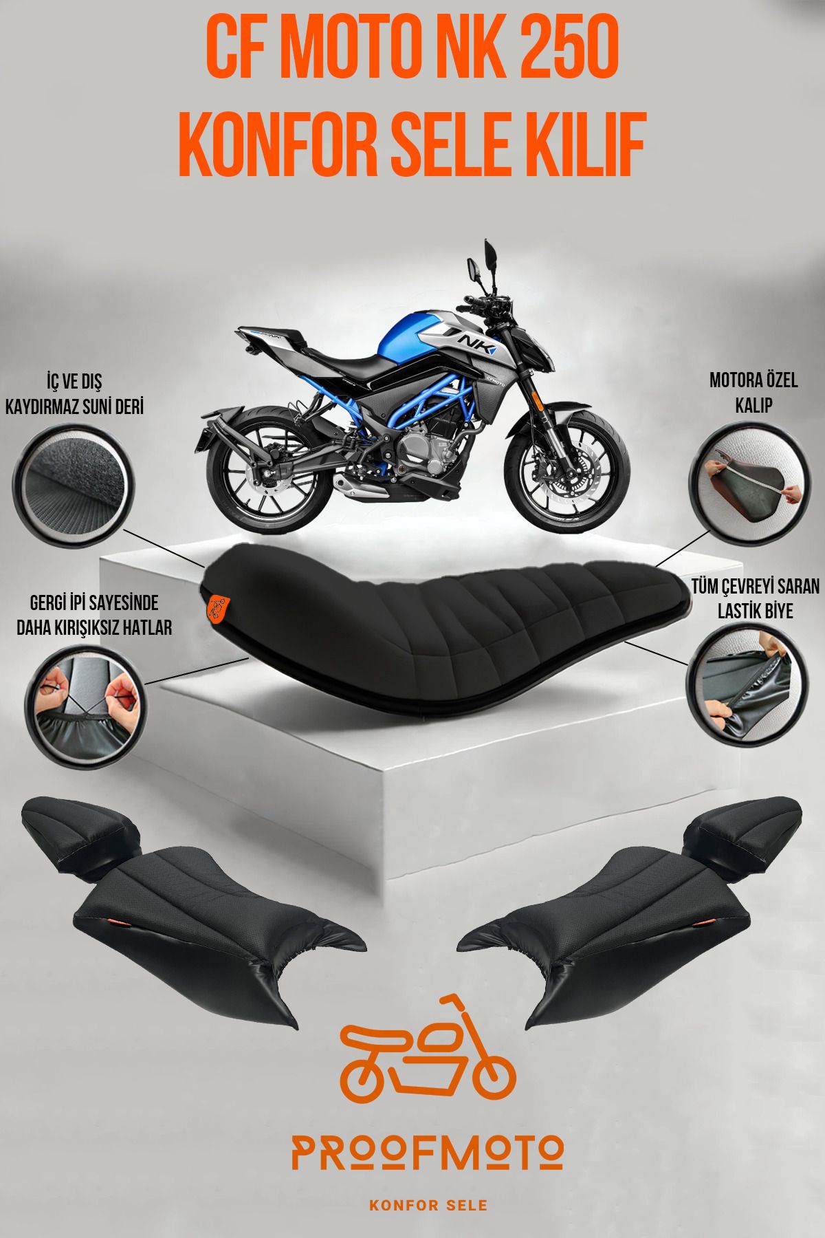 Cfmoto Nk 250 Konfor Sele Kılıf