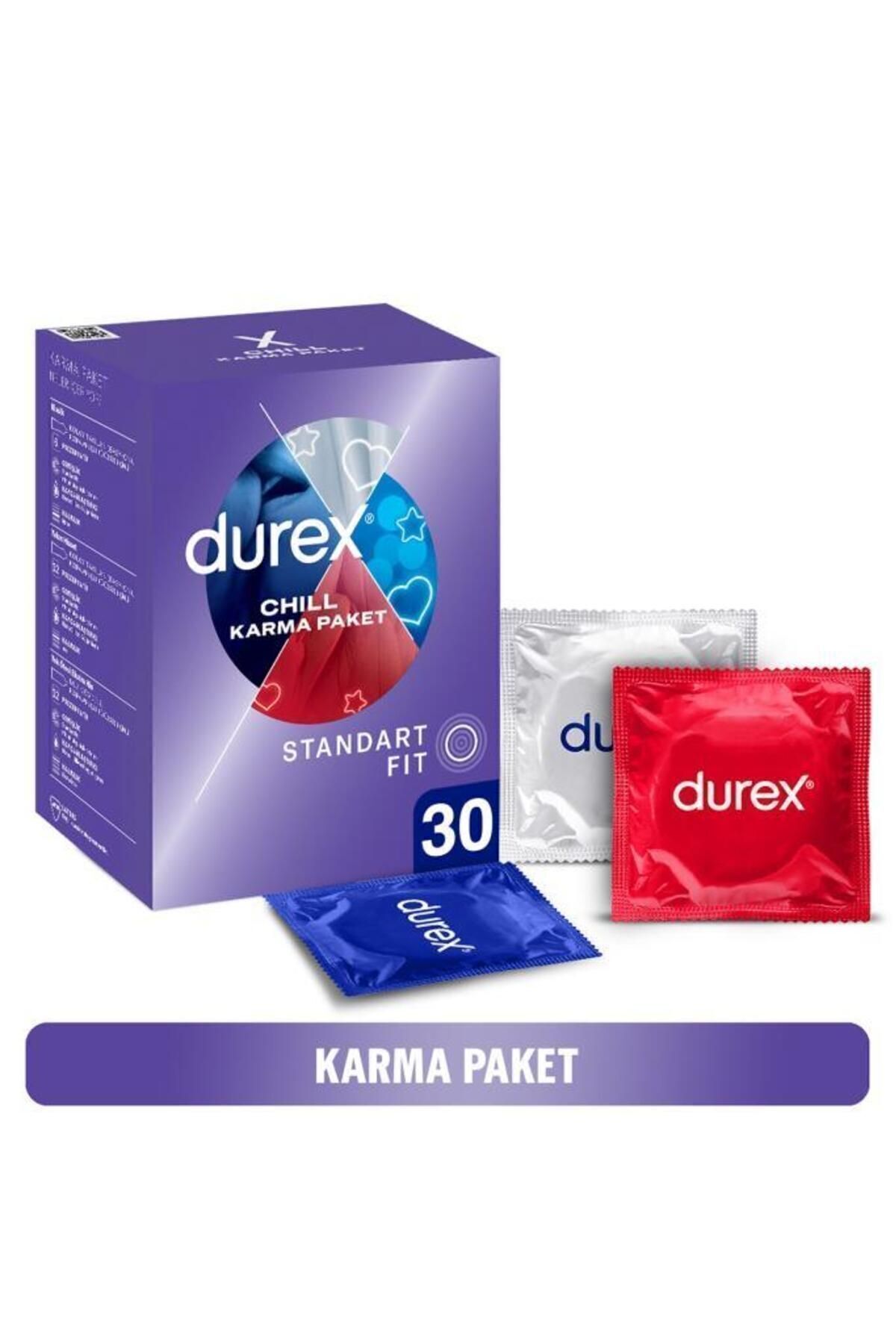 Chill 30'lu Karma Paket Prezervatif Ekstra Avantaj Paketi