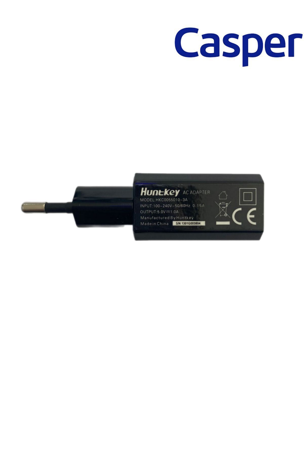 Huntkey Telefon Tablet Powerbank Bilgisayar Şarj Adaptörü ( Siyah ) 5v-1amper