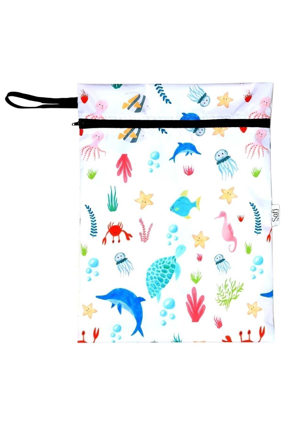 39x29 Cm, Su Geçirmez,ıslak Mayo Çantası,kıyafet Vs Taşıma Torbası, Bebek Çantası,organizer