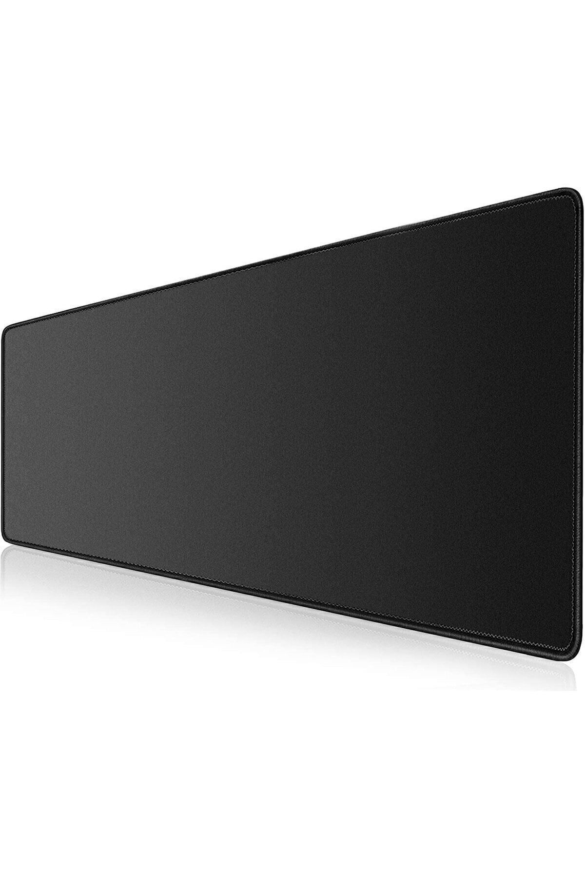 Xxl 90*40 Cm Game Oyuncu Dayanıklı Hassas Ergonomik Siyah Kaymaz Mouse Pad - Kenar Dikişli Mousepad