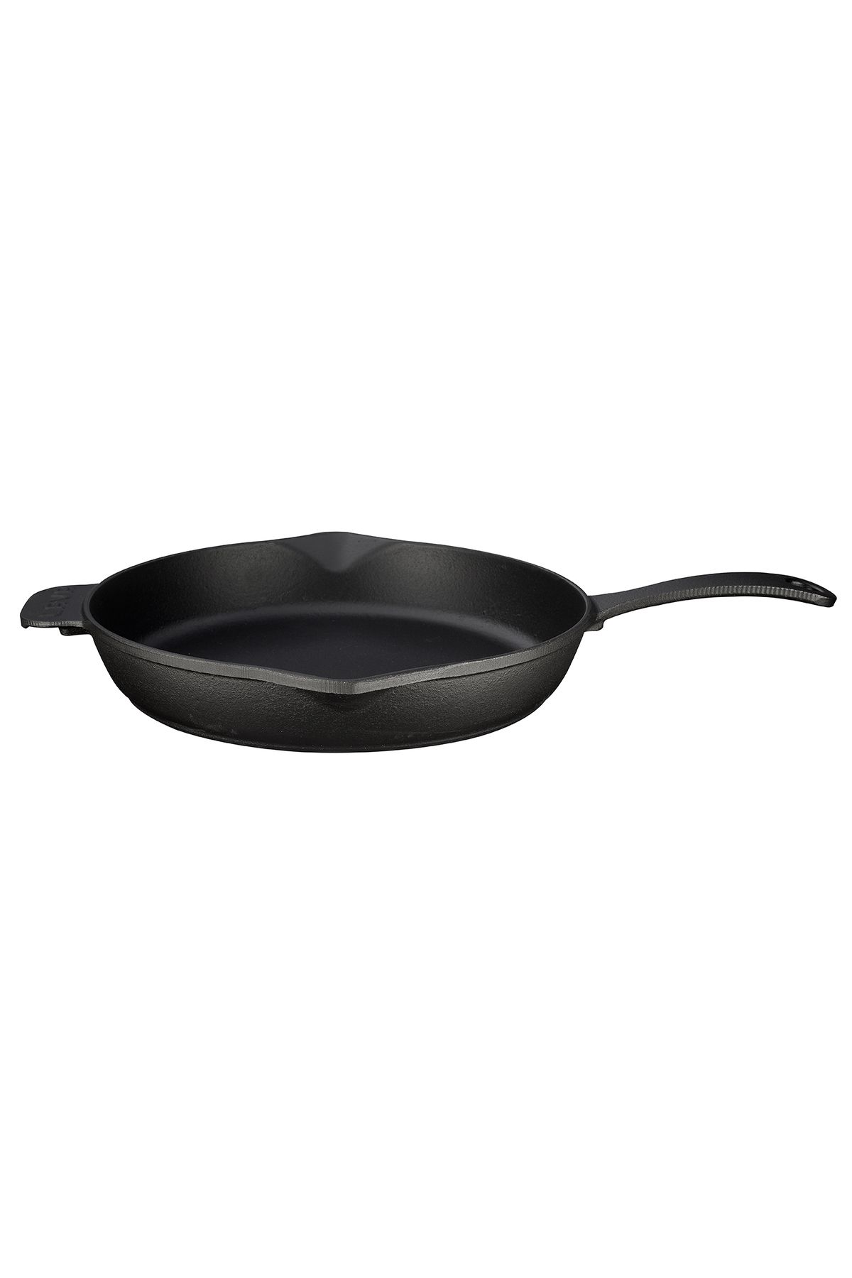 Döküm Yuvarlak Kızartma Tavası Döküm Demir Yekpare Saplı. Çap(Ø)28cm