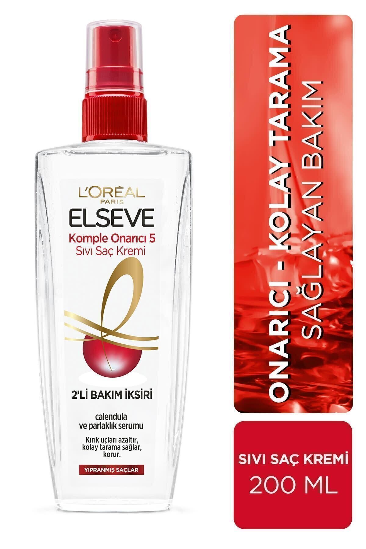 L'Oréal Paris Elseve Komple Onarıcı 5 Sıvı Saç Kremi 200 ml