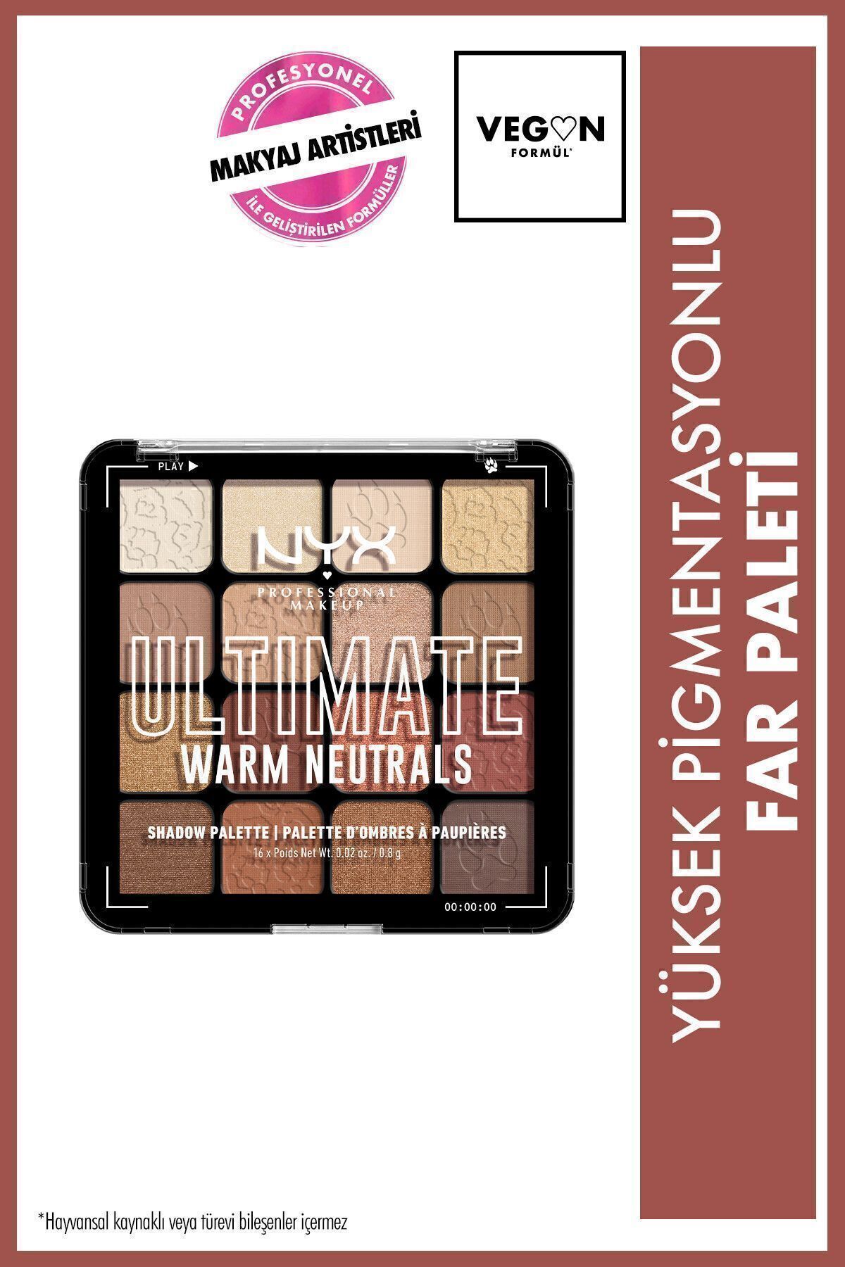 Göz Farı Paleti - Ultimate Shadow Pallette Warm Neutrals 800897017644