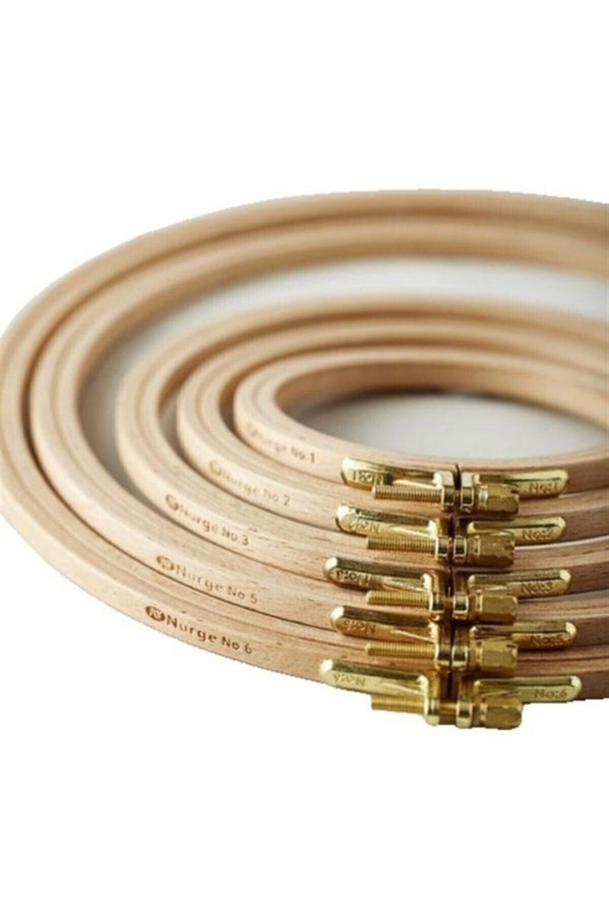 Ahşap Vidalı Kasnak No:4 ( 18cm) 1adet