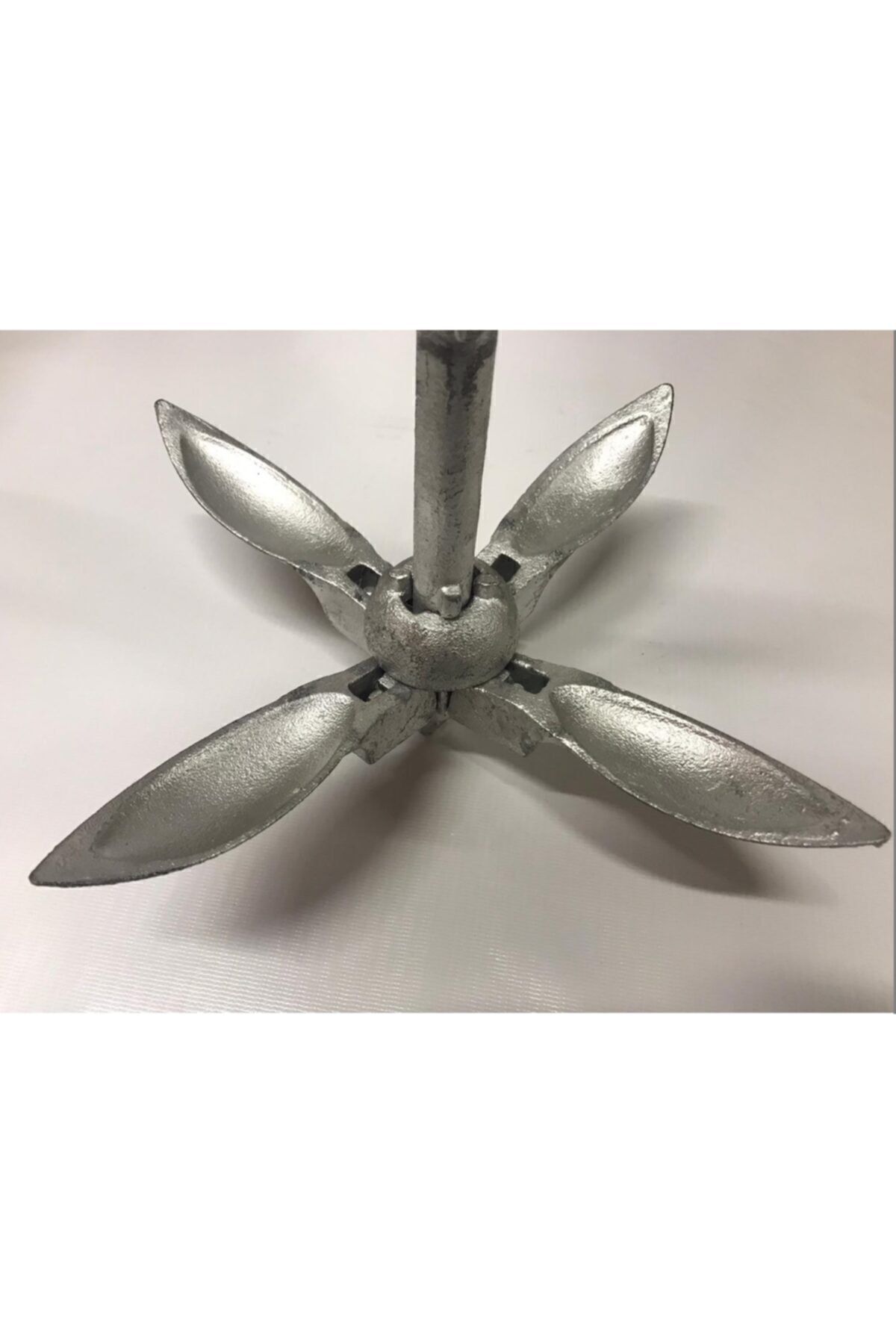 Marin Galvaniz Şemsiye Çıpa (ÇAPA) Katlanır 1.5 Kg Boy 31cm Kanat 13 Cm