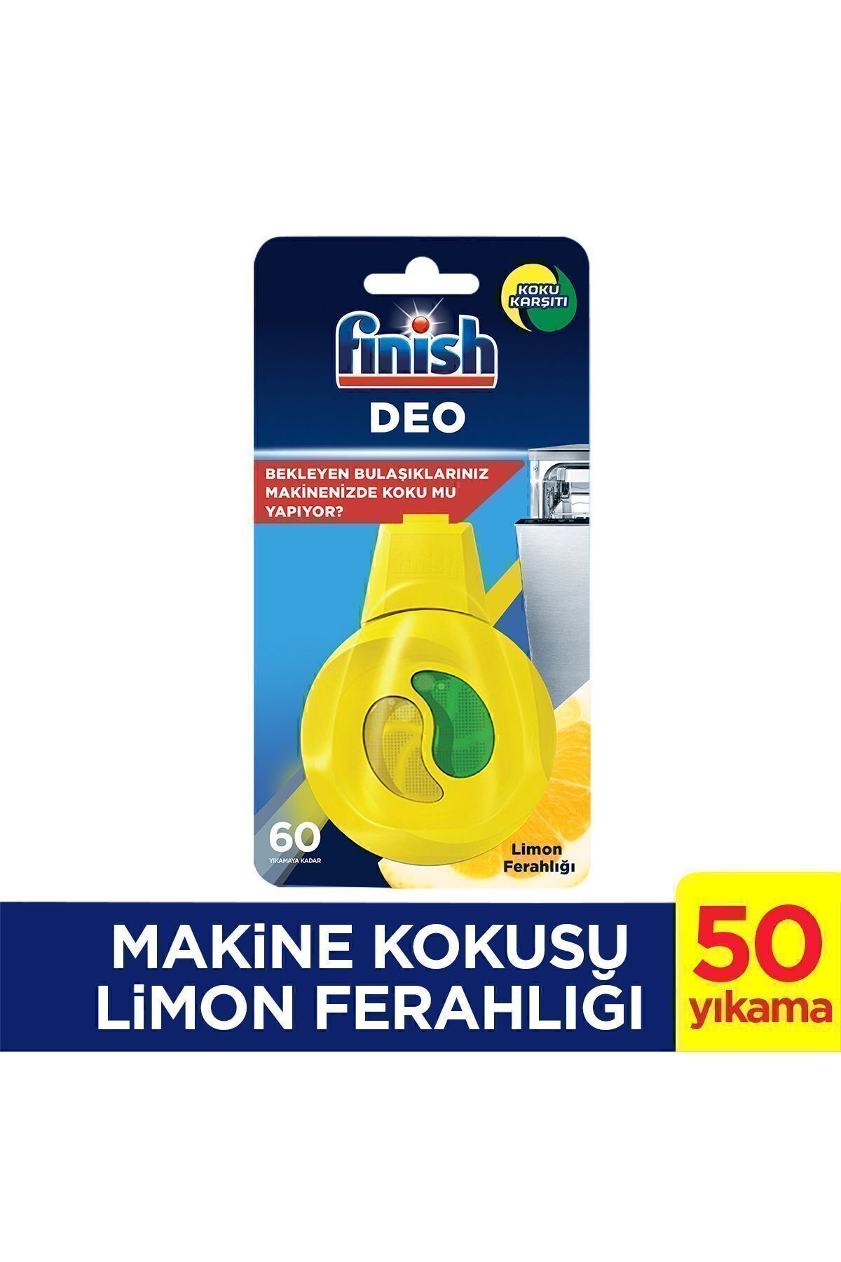 Deo Bulaşık Makinesi  Kokusu Limon Ferahlığı 50 Yıkama