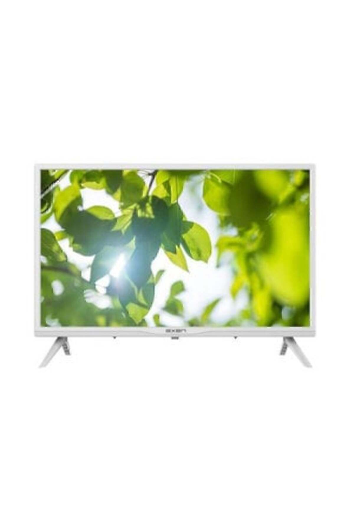 Ax24lede09-b 60 Ekran Hd Uydu Led Tv Beyaz