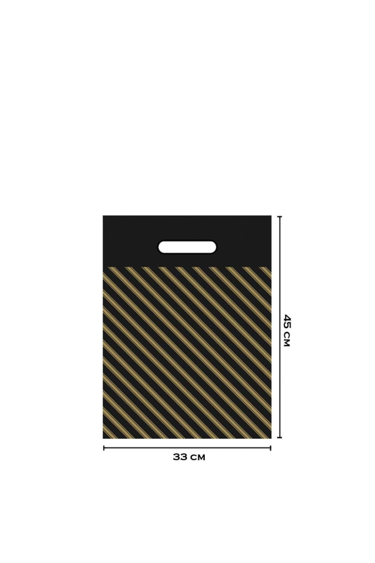 3 No 33*45 Sıyah 50 Lı Pk Takviyeli Poşet