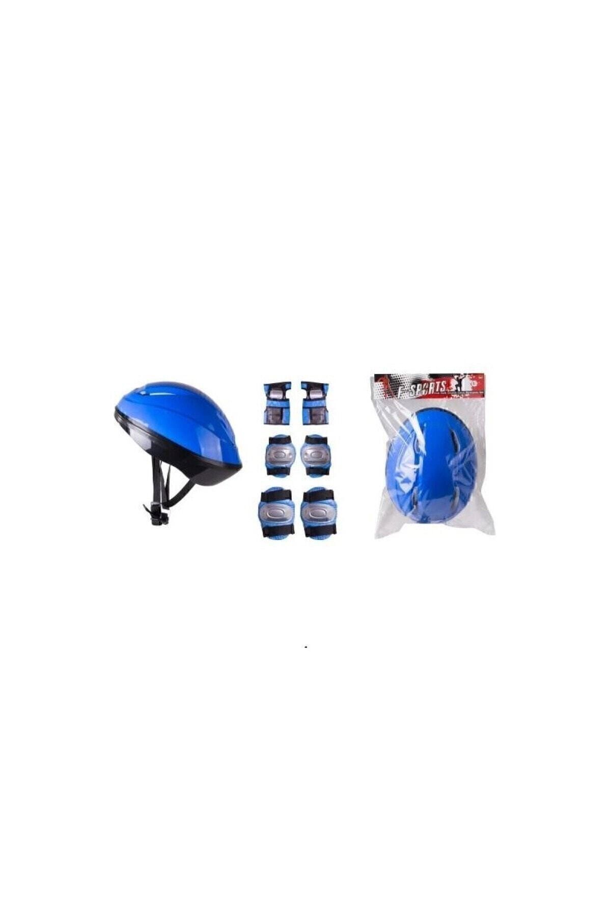 Paten Koruyucu Set Dizlik Dirseklik Kasklı Set Bisiklet Koruyucu Set Scooter Koruyucu Set