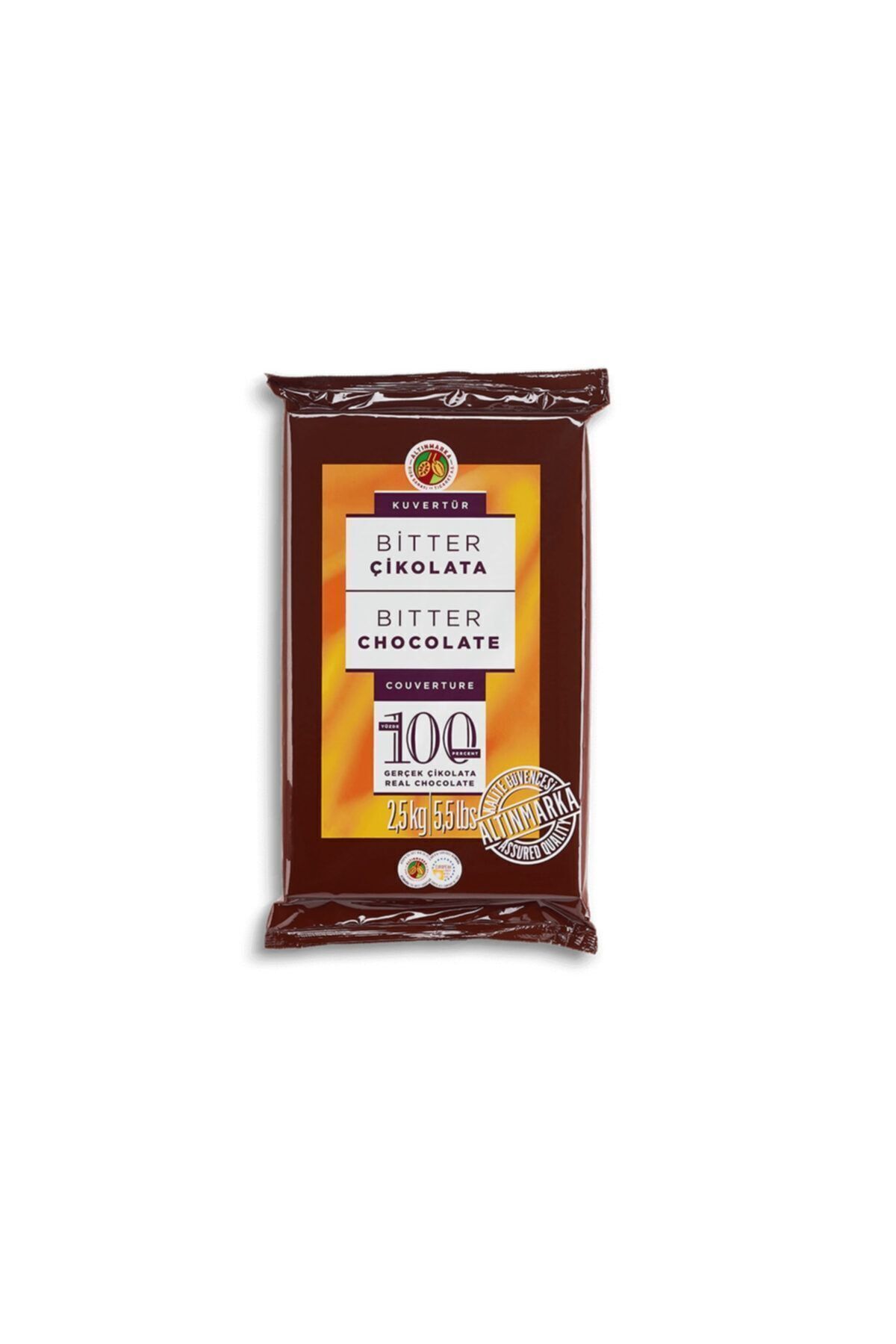 Bitter Kuvertür Çikolata 2,5 kg