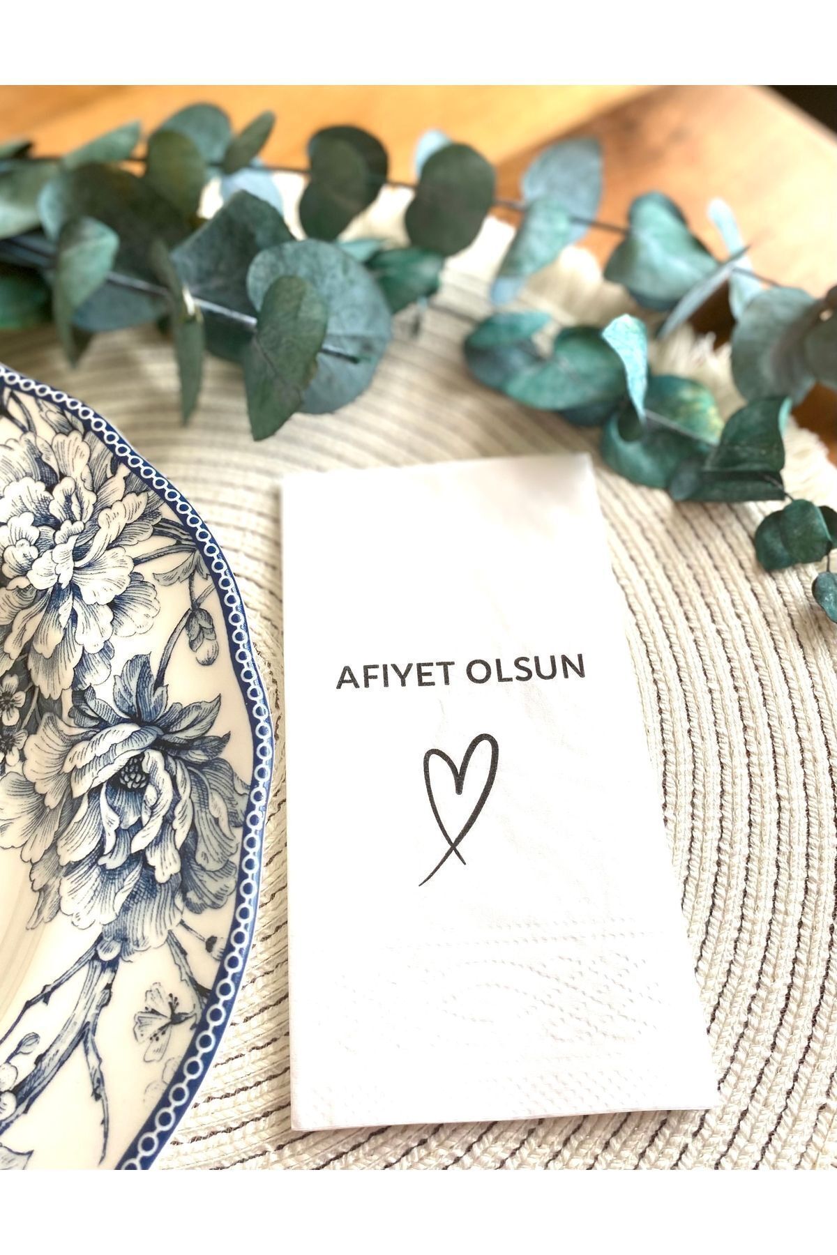 Baskılı Sunum Peçete [ AFİYET OLSUN ]
