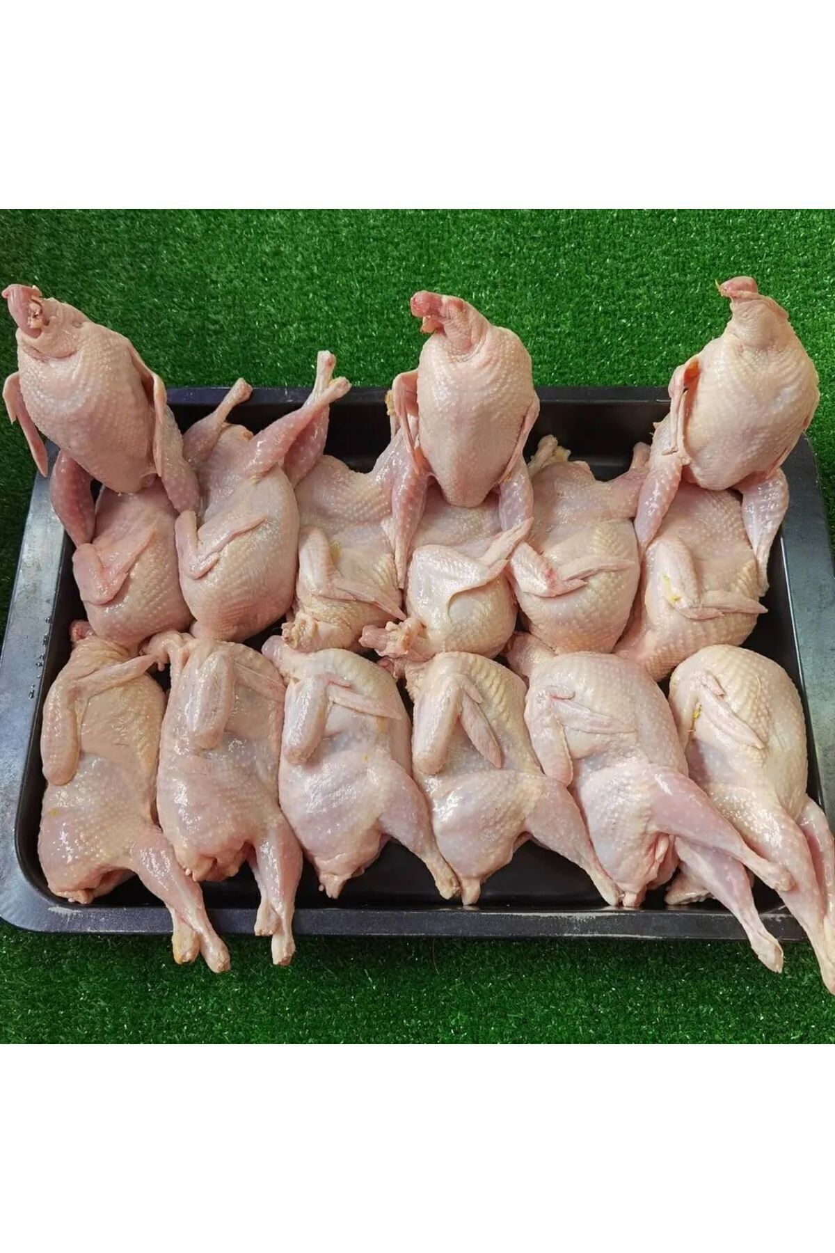 10 Adet Kesilmiş Temizlenmiş Etlik Bıldırcın Eti