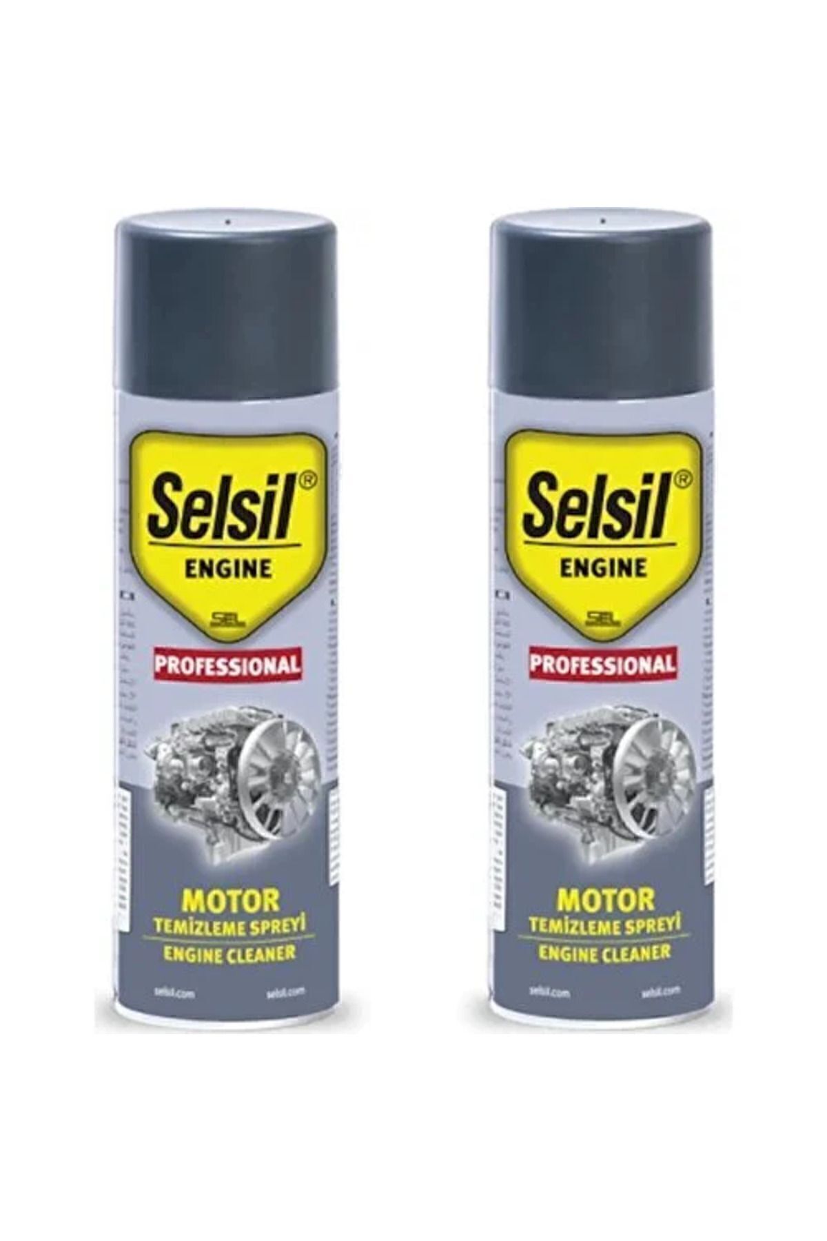 Profesyonel Motor Temizleme Spreyi 500 ml 2 Adet Uyumlu