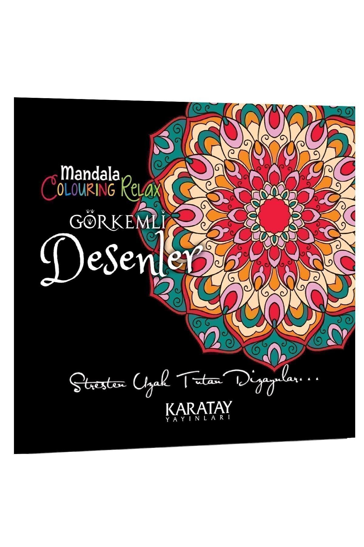 Mandala Boyama Görkemli Desenler
