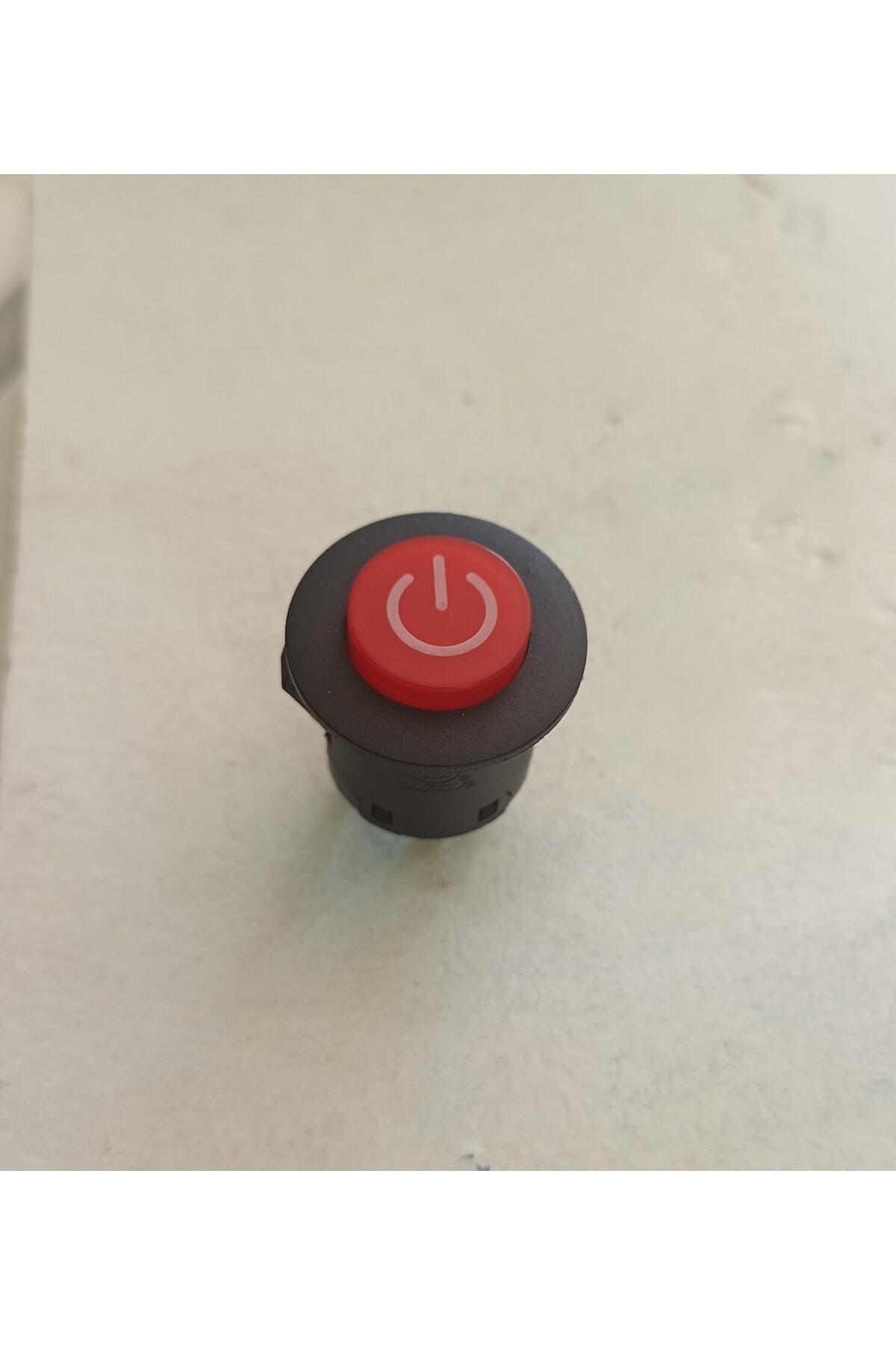 Akülü Arabalar Için Yaylı-açma Kapama 3 Soketli Kontak Düğmesi/butonu (3 Cm) On/off