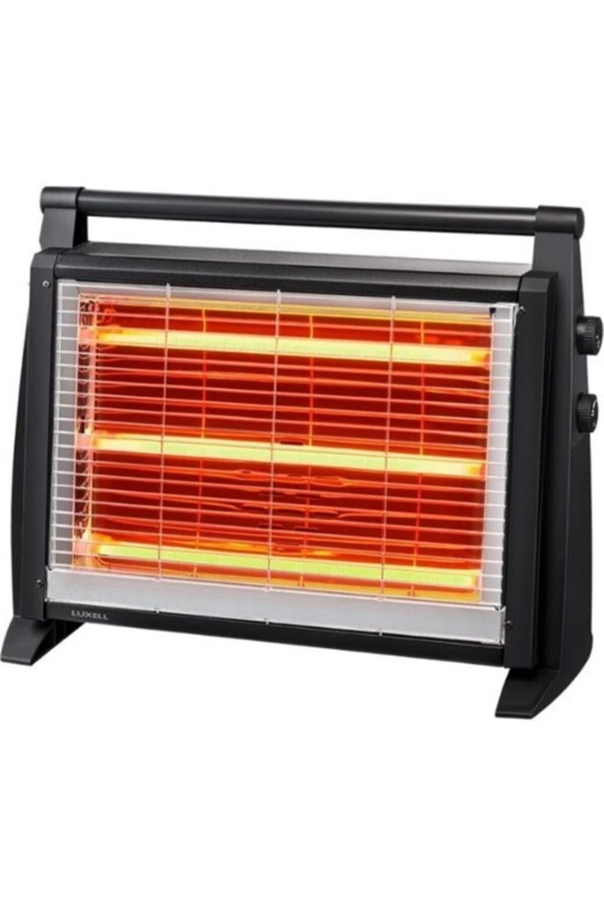 Lx-2831 Quartz Buharlı Isıtıcı Siyah 1800w