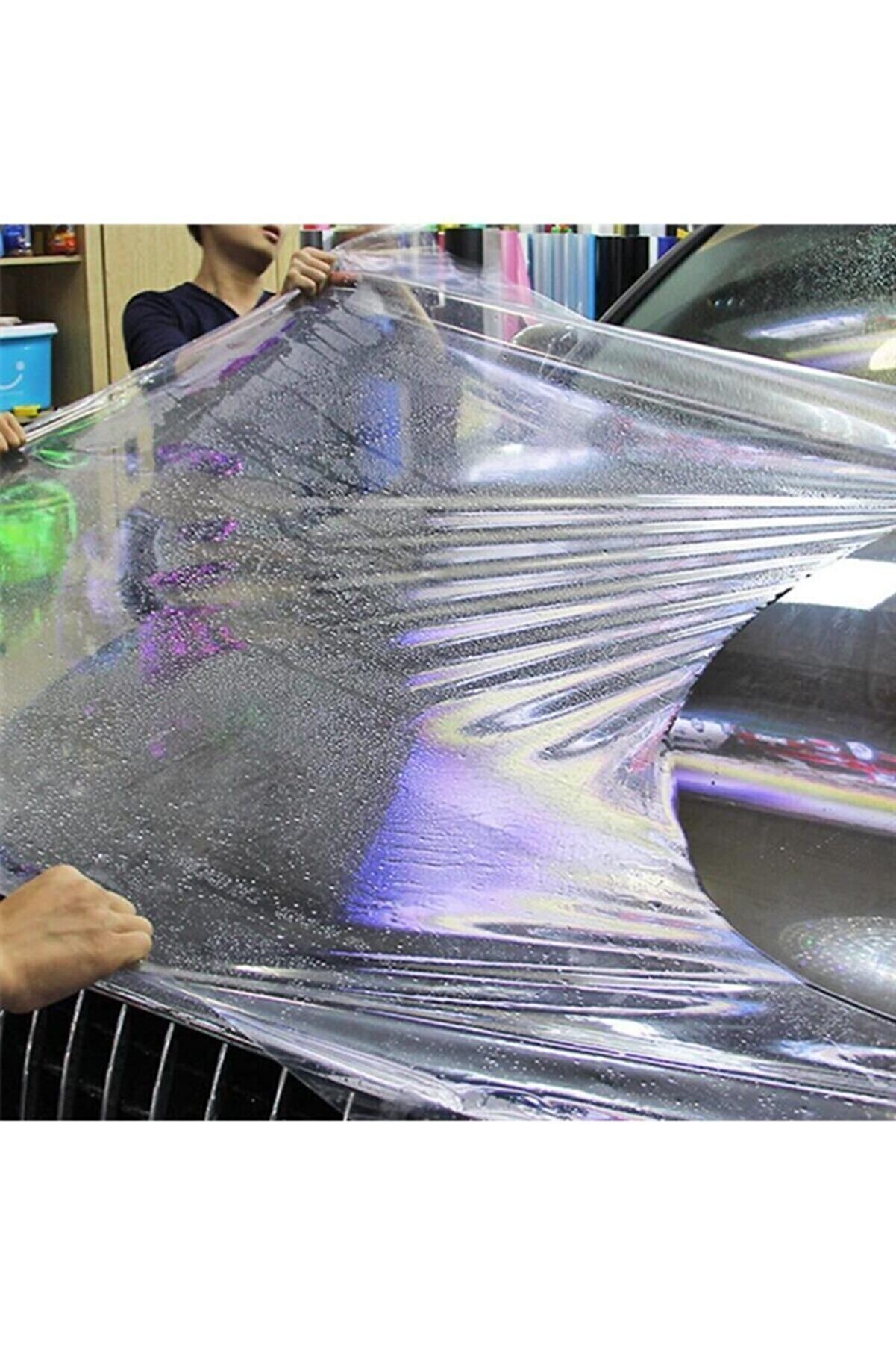 48cmx100cm Ppf tpu Araba Boya Koruma Kaput Koruma Filmi Poliüretan 48x100cm