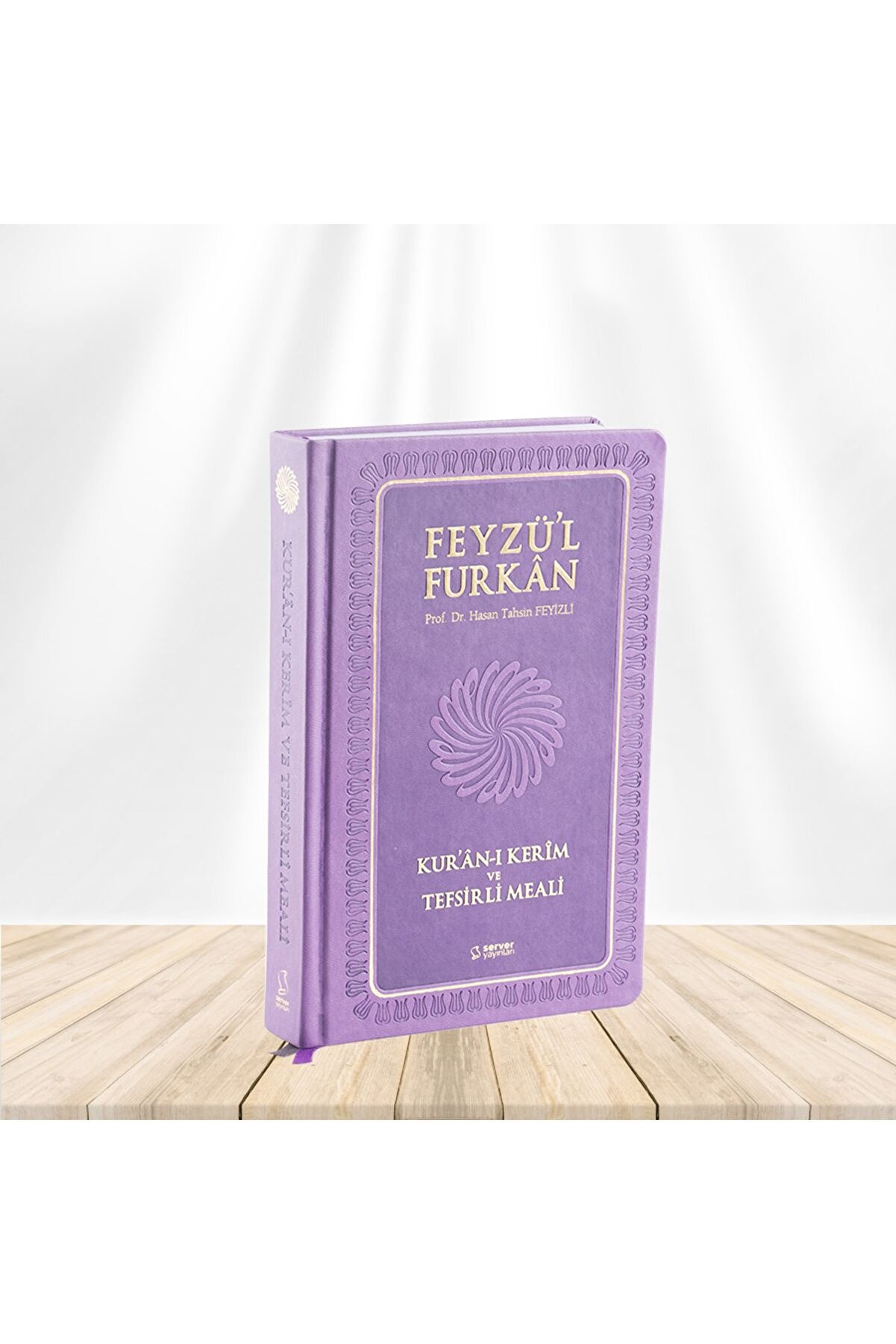 Feyzü'l Furkân Kur'ân-ı Kerîm Ve Tefsirli Meali - Orta Boy - Ciltli - Lila