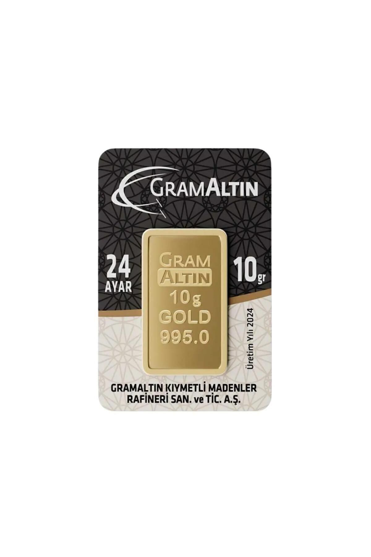 10 gram Altın (995) 24 Ayar Külçe Altın