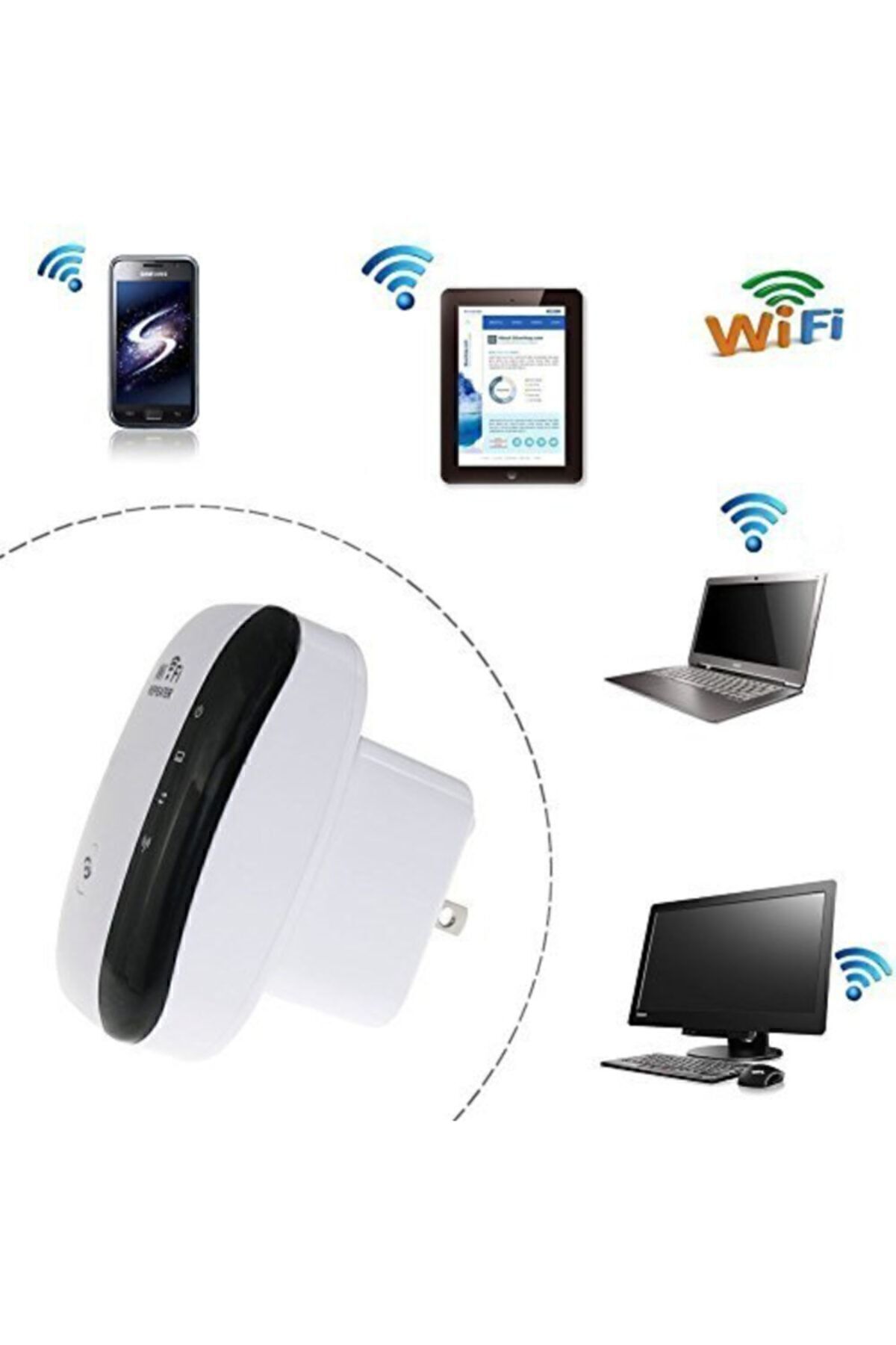 300mbps Access Point Wi-fi Repeater Kablosuz Sinyal Güçlendirici