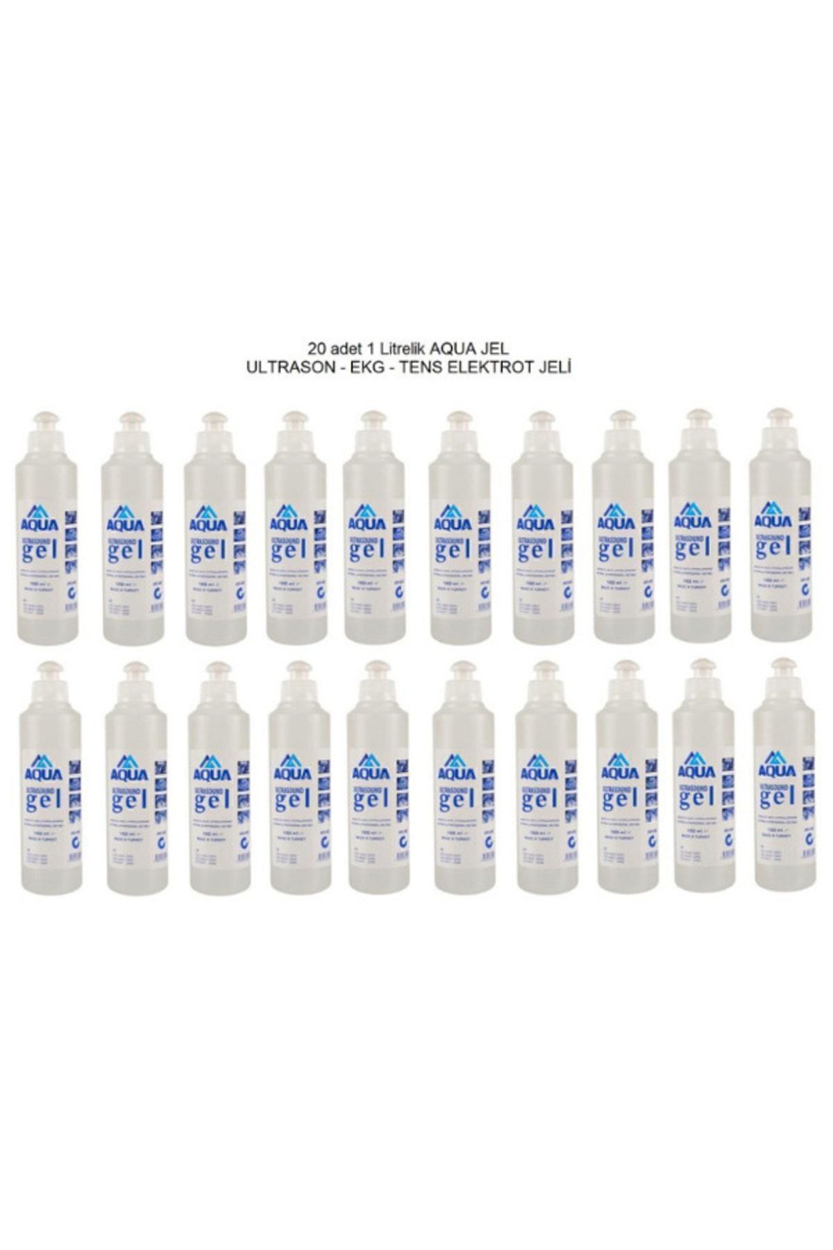 Ultrason Jeli 20 Adet X 1 Lt,ekg Tens Epilasyon Jeli,medikal Ultrason,ultrasound Gel