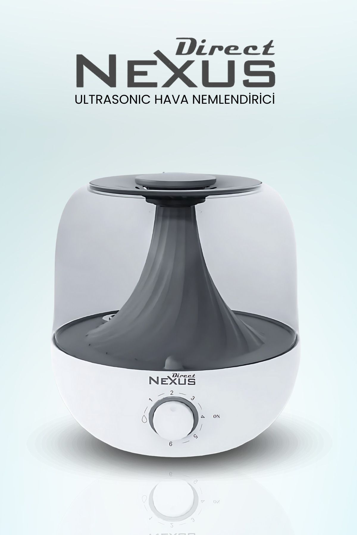Ultrasonik Buhar Makinesi Humudifier / Aromaterapi Cihazı Diffüzör 3 Litre