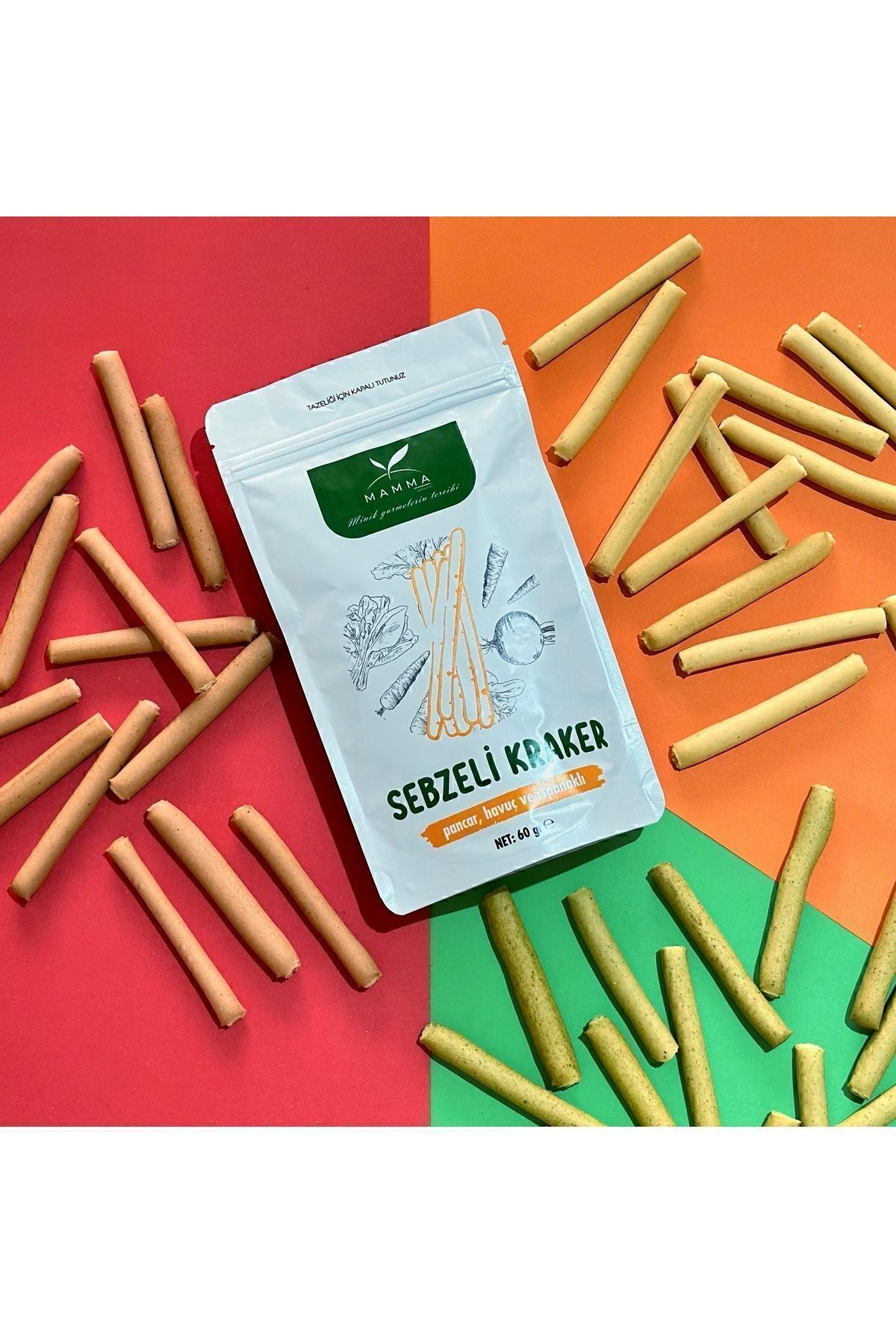 Sebzeli Kraker 60 gr