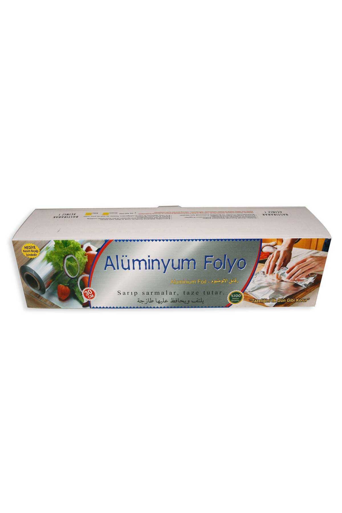 Alüminyum Folyo 30 Cm 100 M