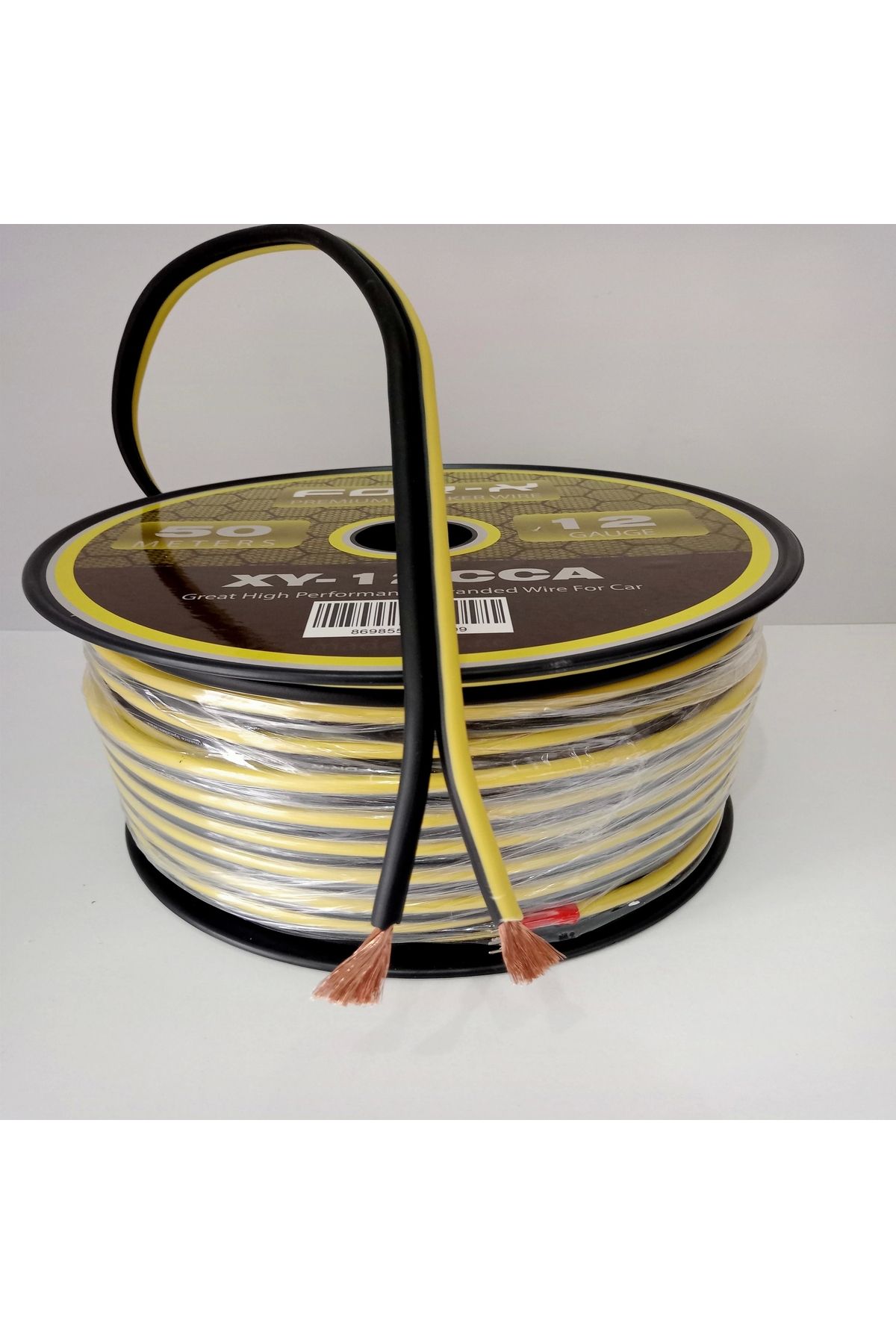 12ga Bass Ve Hoparlör Kablosu - Xy-12 Cca Amfi Bass Kablosu 12ga - 5 Metre