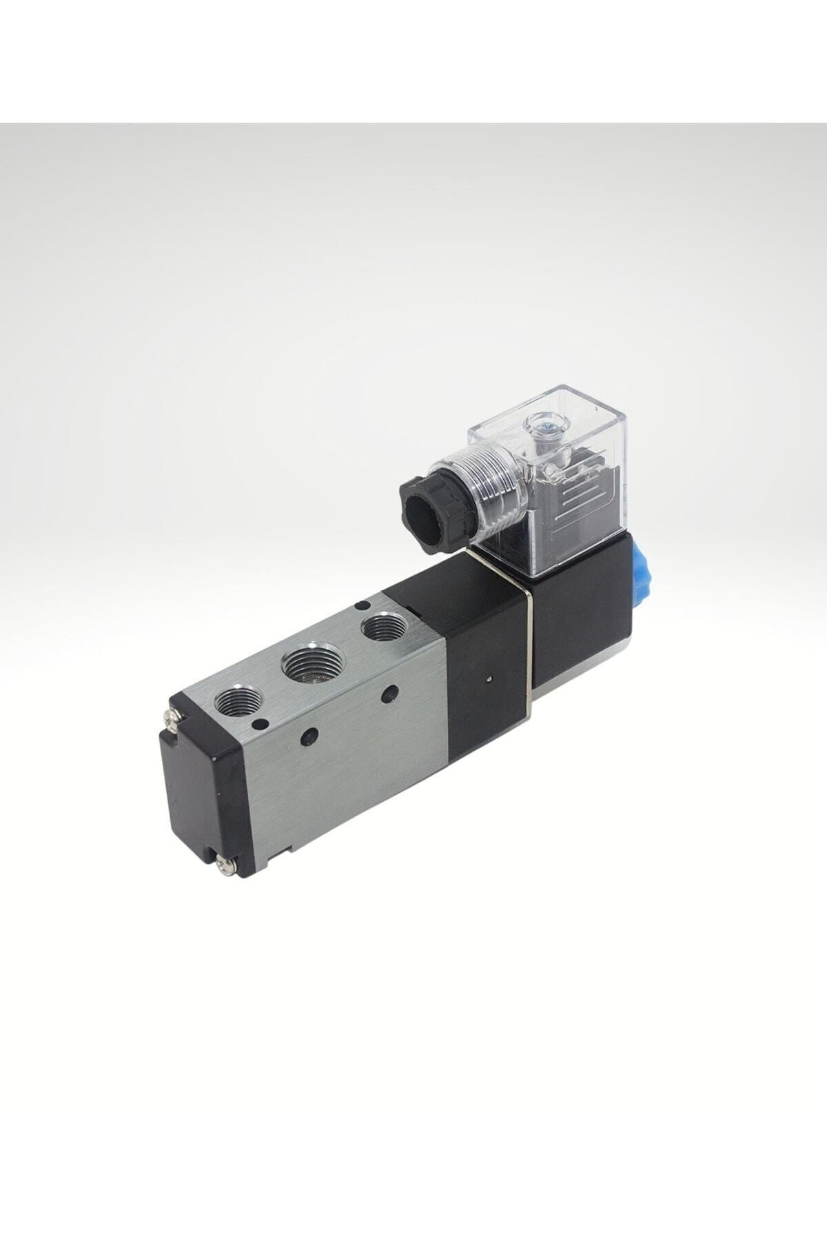 4v210-08 1/4 5/2 Tek Bobin Valf 24v Dc