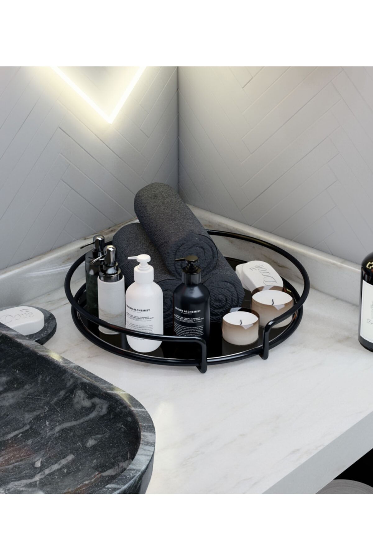 Banyo Düzenleyici Organizer Tepsi Sunumluk