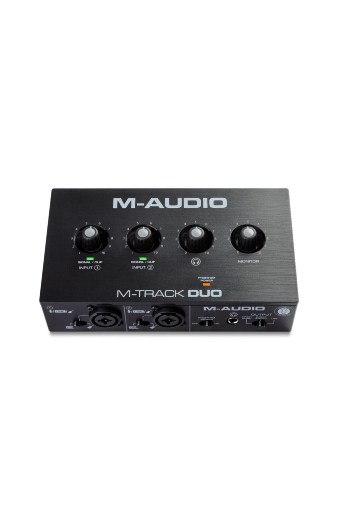 M-Track Duo Usb Audio Interface Kayıt, Stream ve Podcast için Ses Arabirimi Sn  1