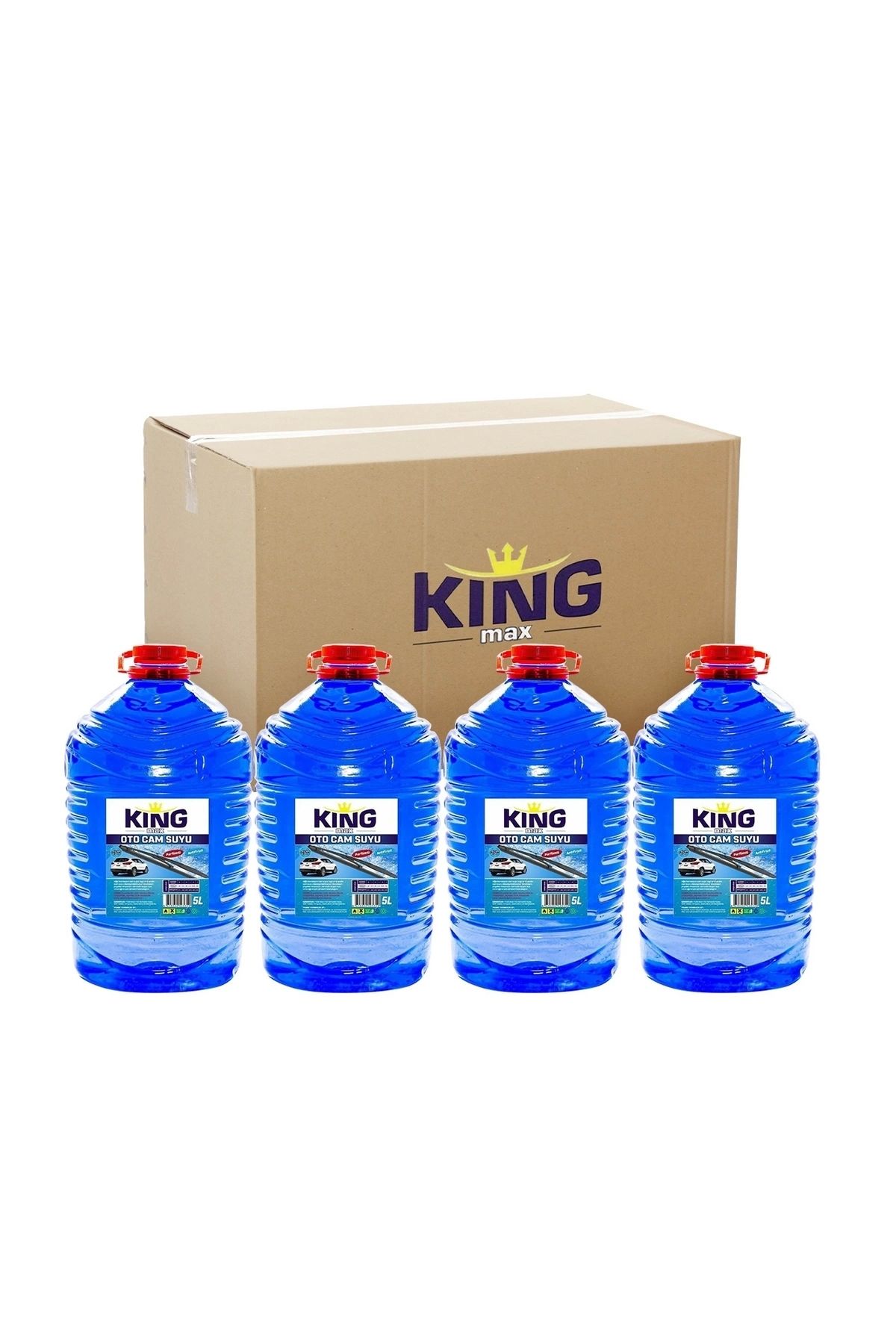 Max Cam Suyu 5 Lt Antifriz Içerikli -20 Derece 4'lü Avantaj Paket