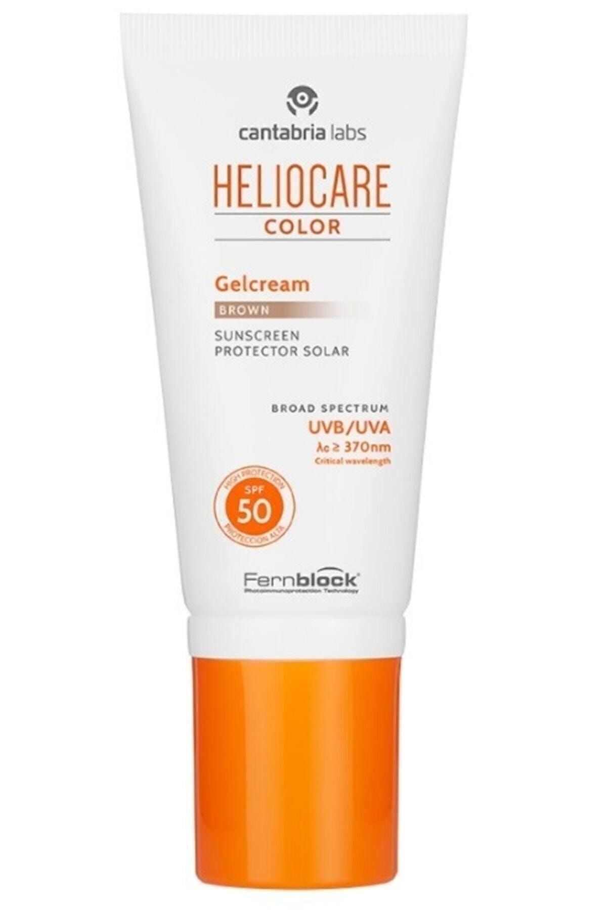 Color Gelcream Brown Renkli Güneş Kremi Spf 50 50 ml