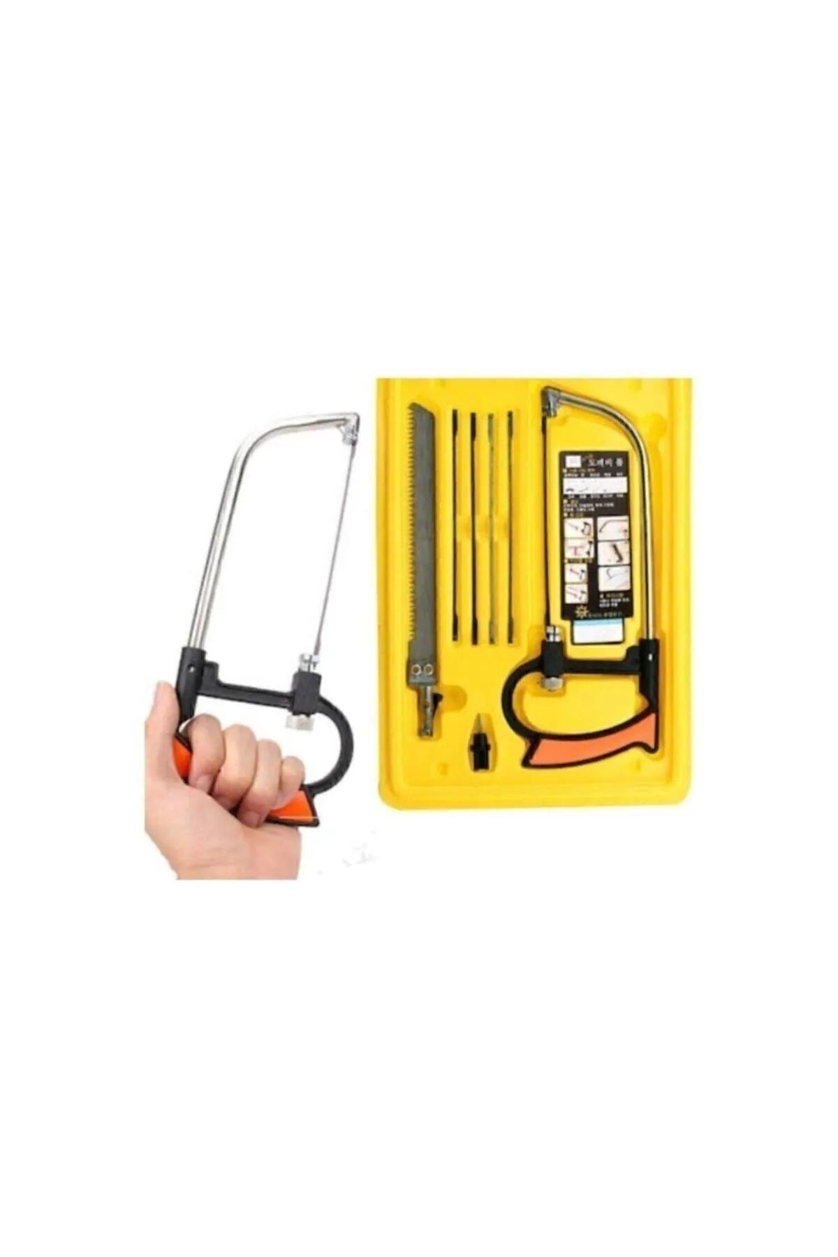 Kıl Testere Seti Ağaç Metal Plastik Tools