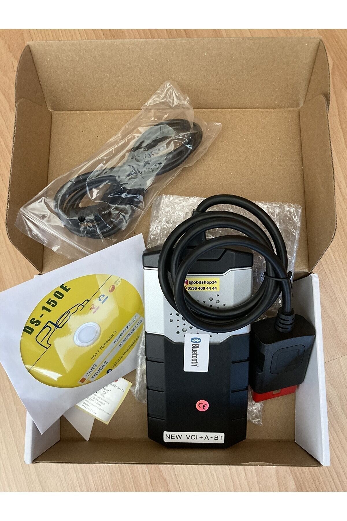 Obdshop34 Universal Bluetooth 2021 Yazilim Autocom Türkçe Araç Arıza Tespit Cihazı